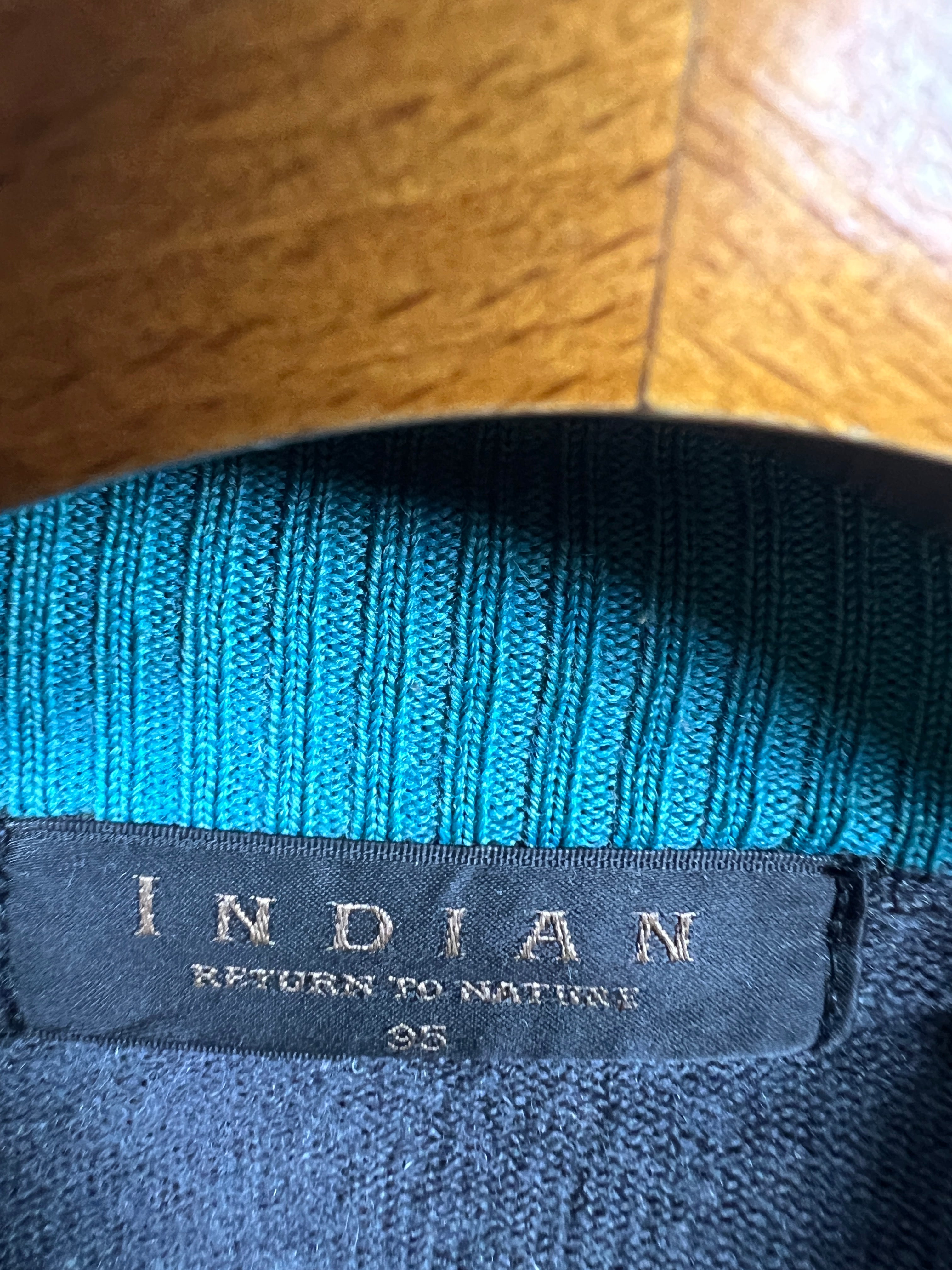 Indian Mock Neck Sweater (Small)
