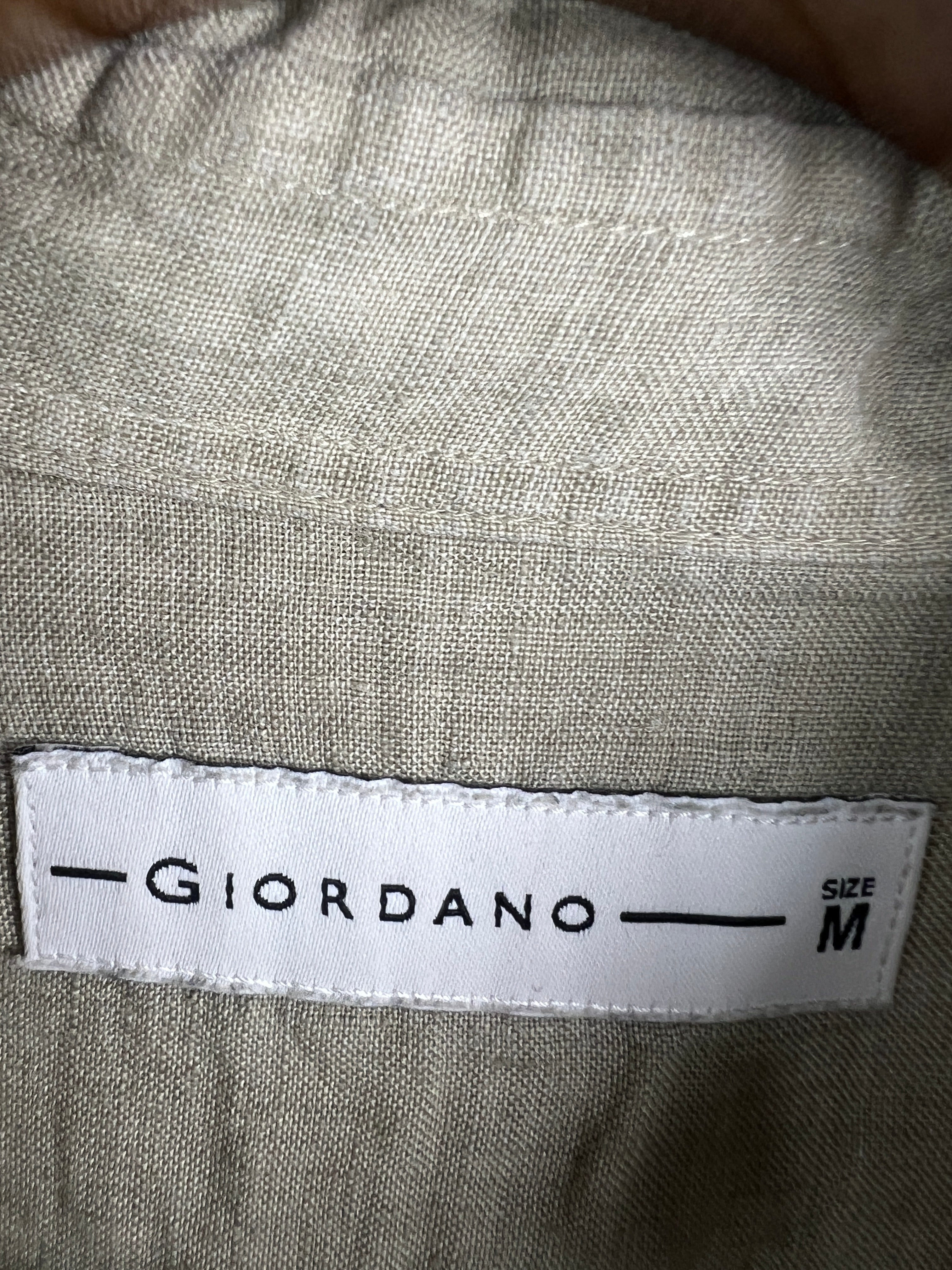 Giordano Linen Shirt (Small-Medium)