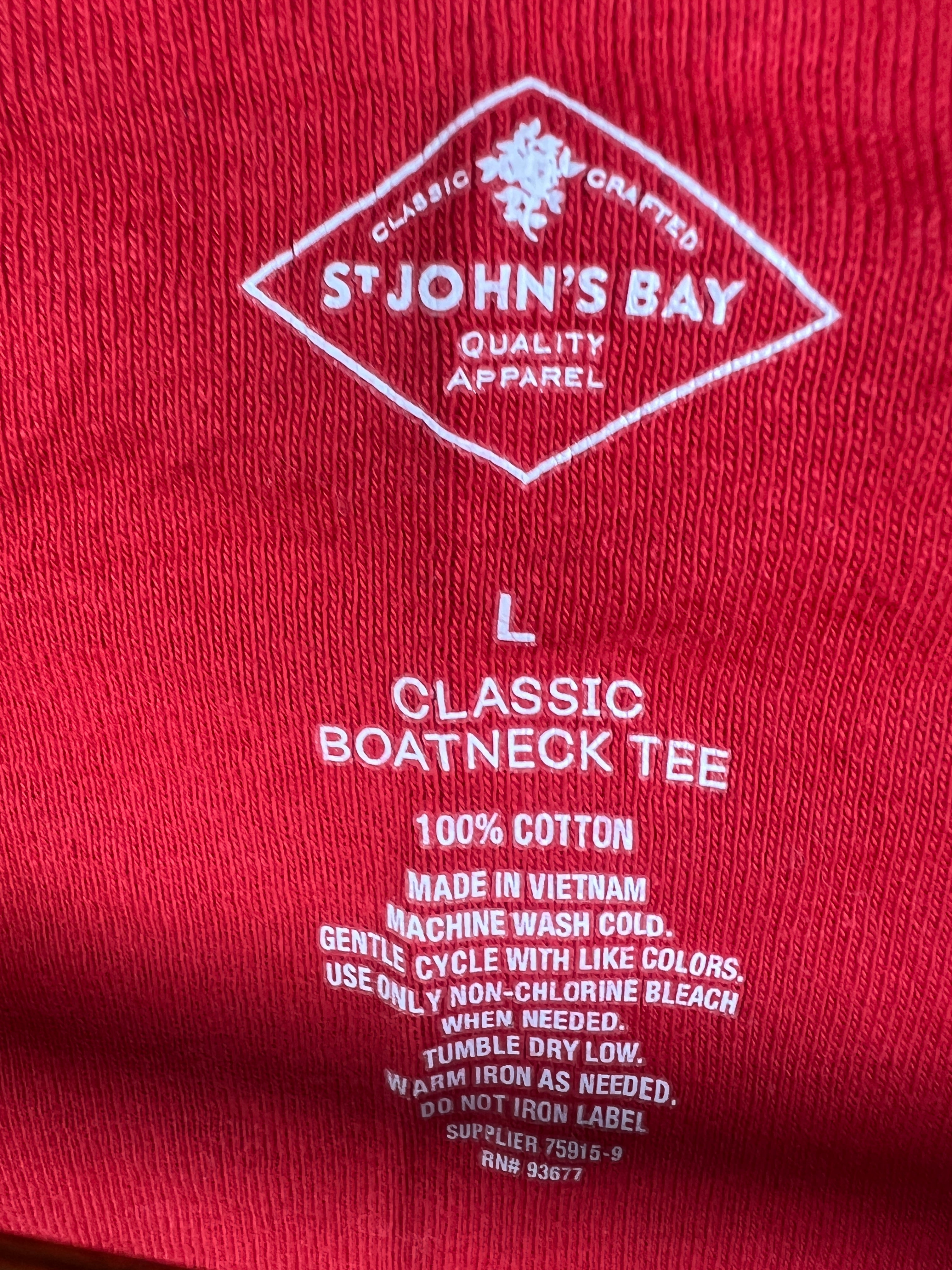 St Johns Bay T-Shirt (Women) (Large/X-Large)