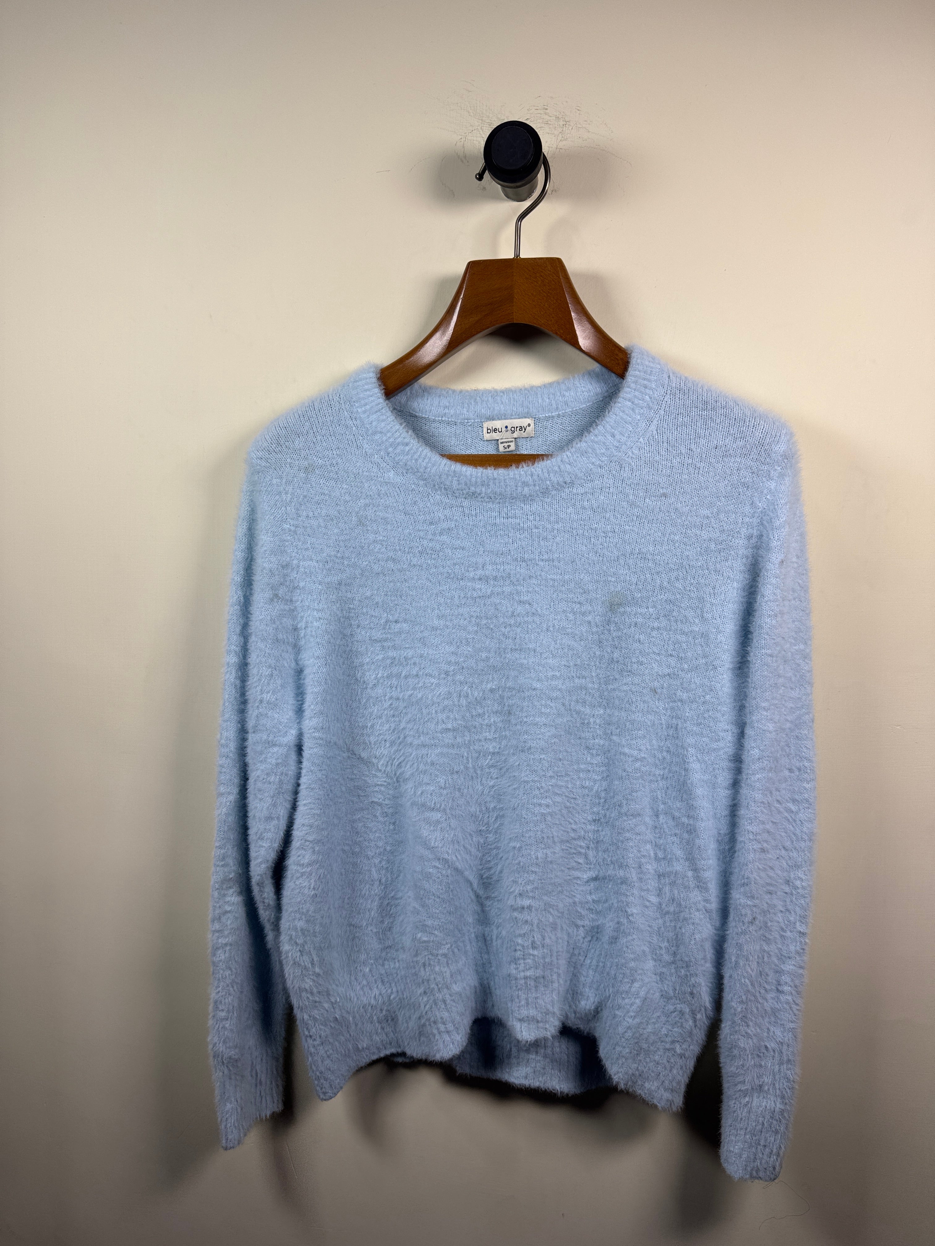 Bleu Velvet Sweater (Women) (Medium-Large)