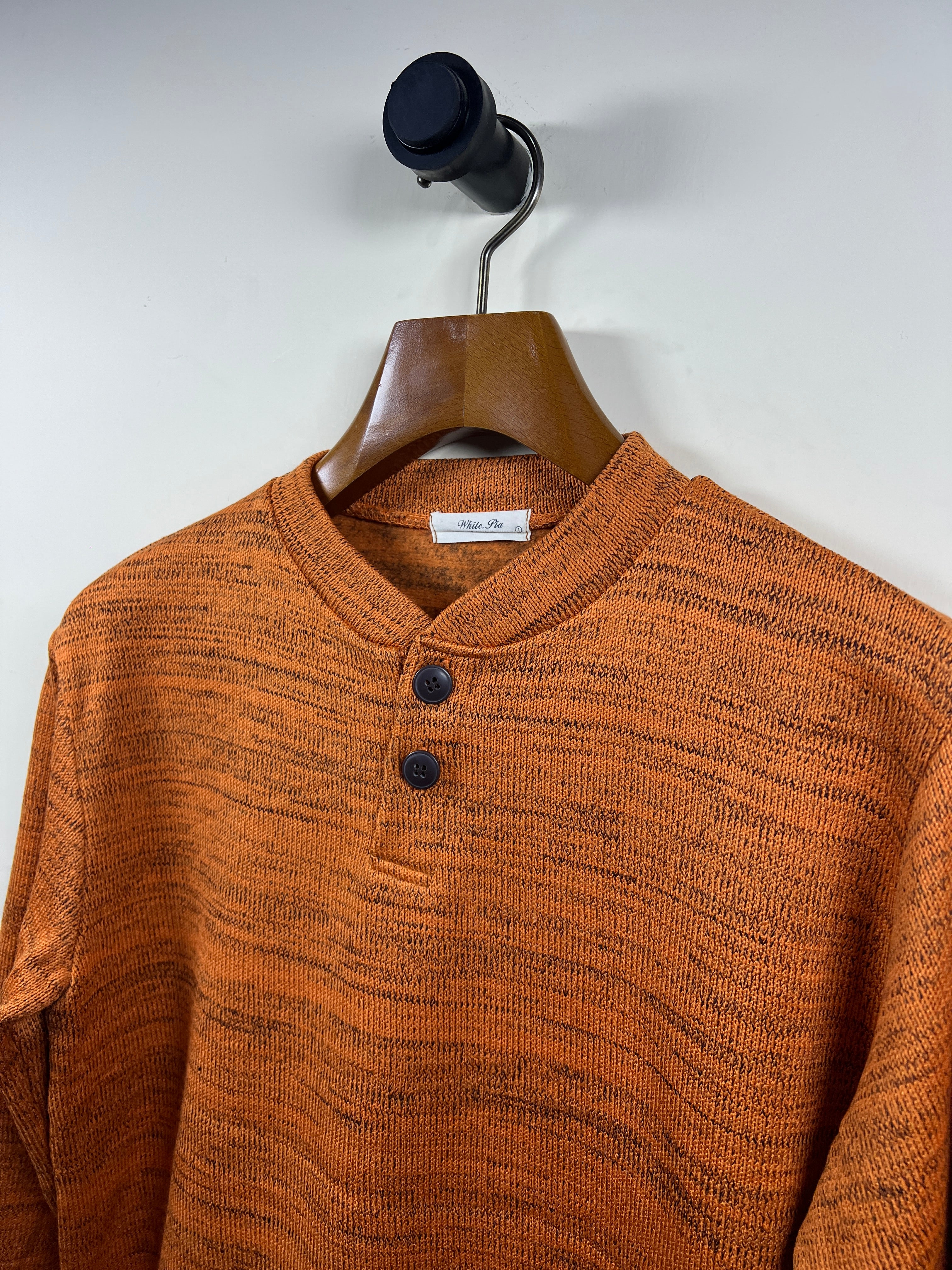 Whitepie Quarter Buttoned Sweater (Small)