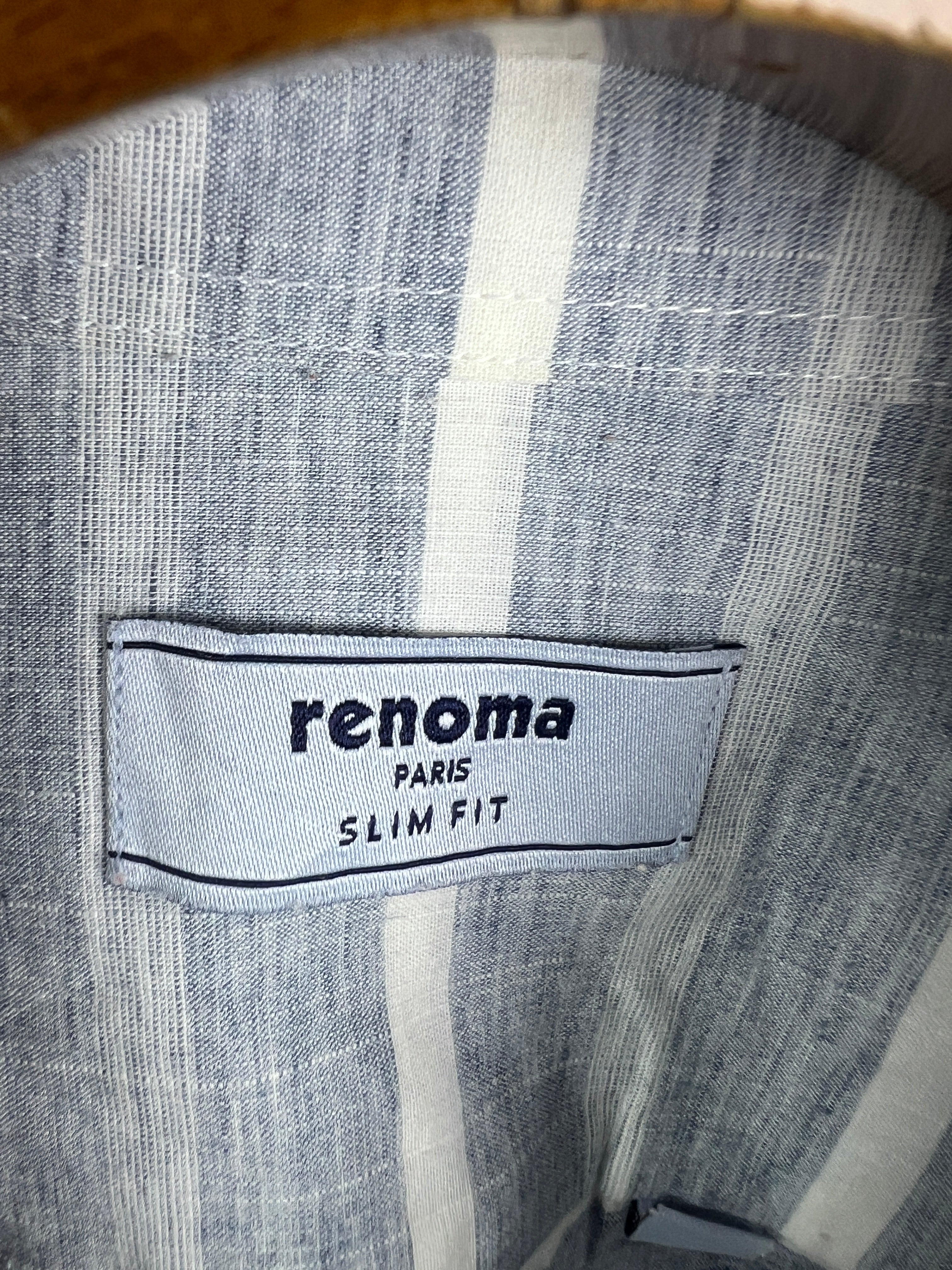 Renoma Linen Shirt (Medium)