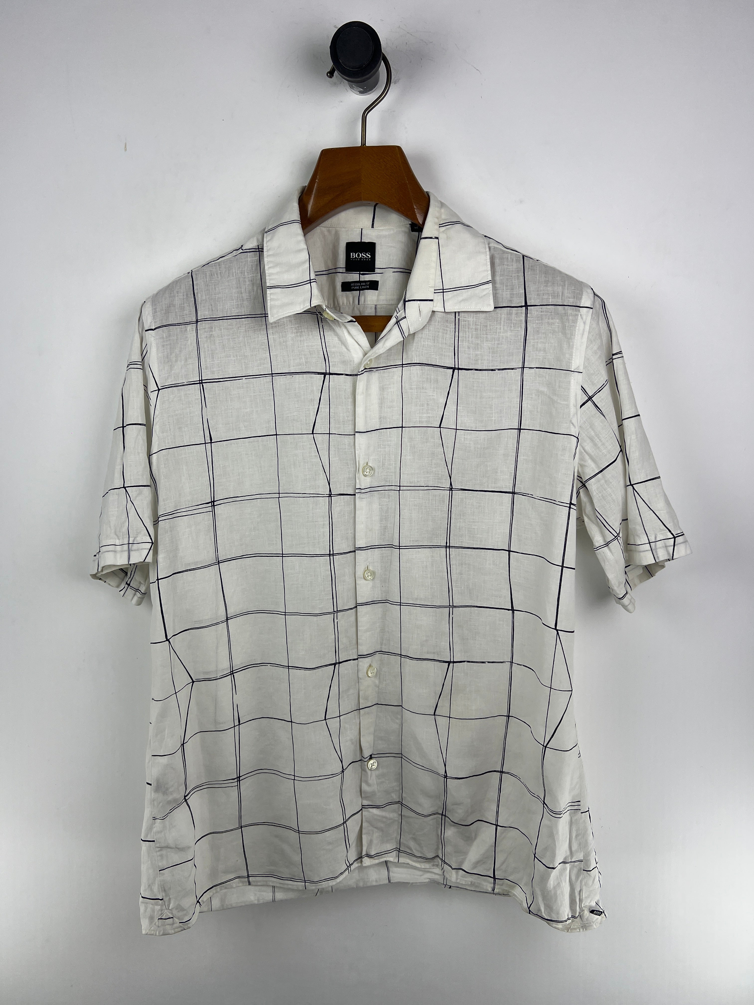 Hugo Boss Linen Shirt (Large)