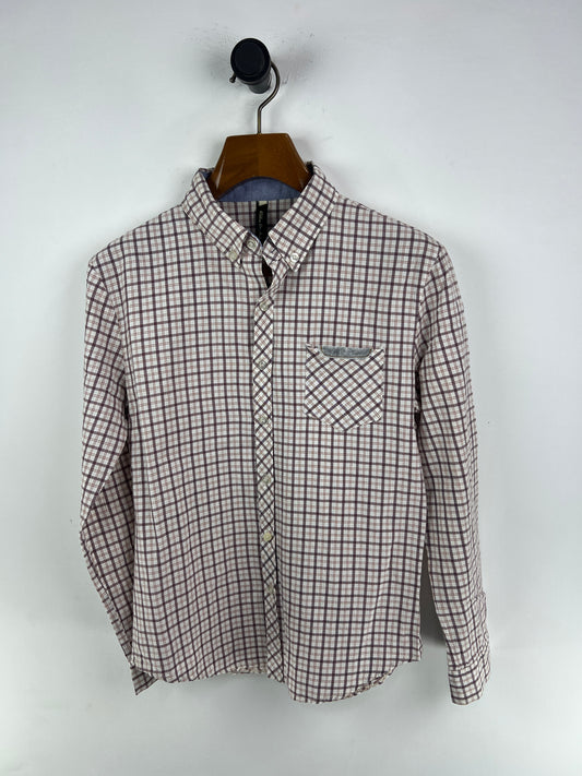 Ribbon Linen Shirt (Small)