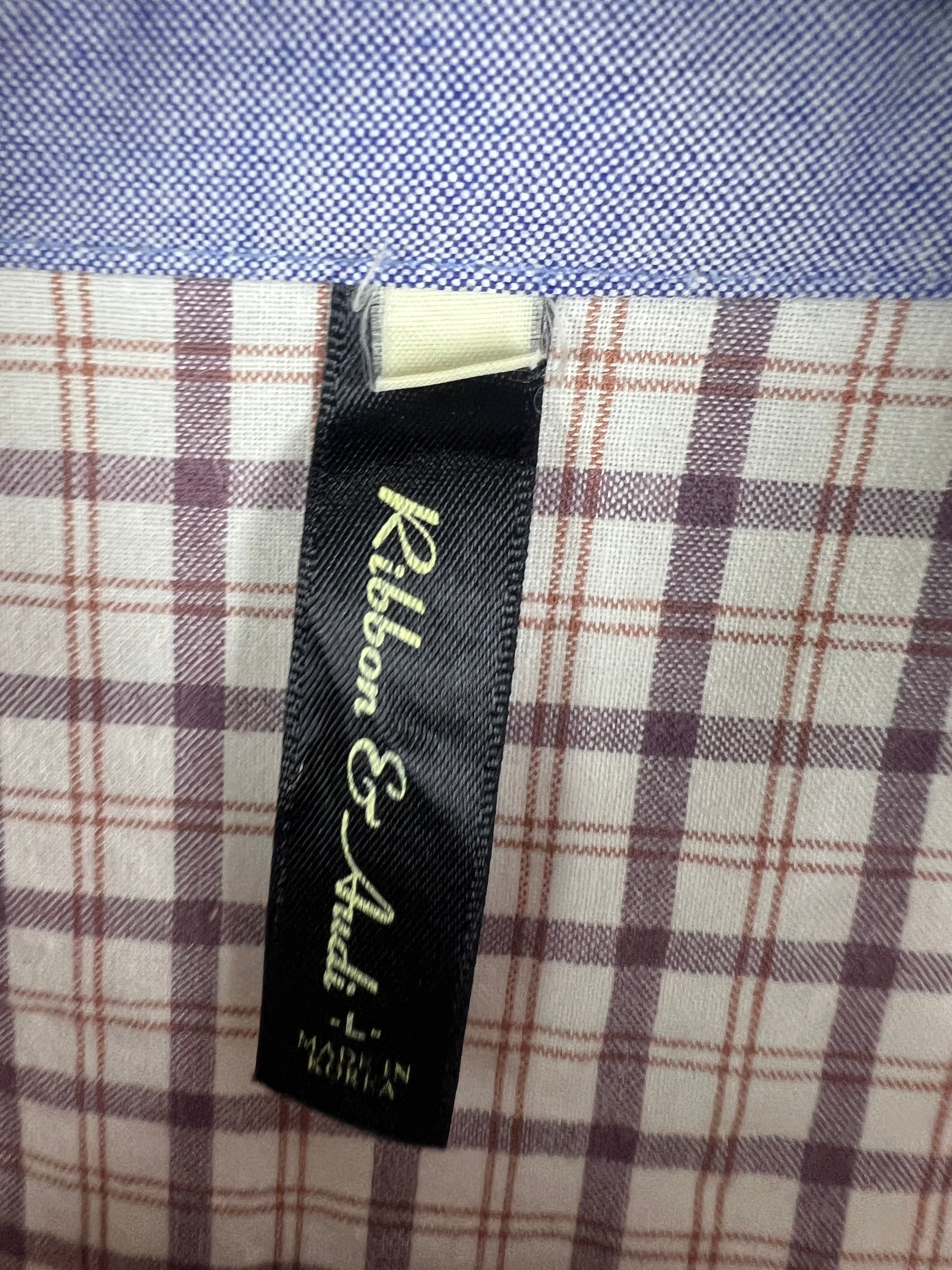 Ribbon Linen Shirt (Small)