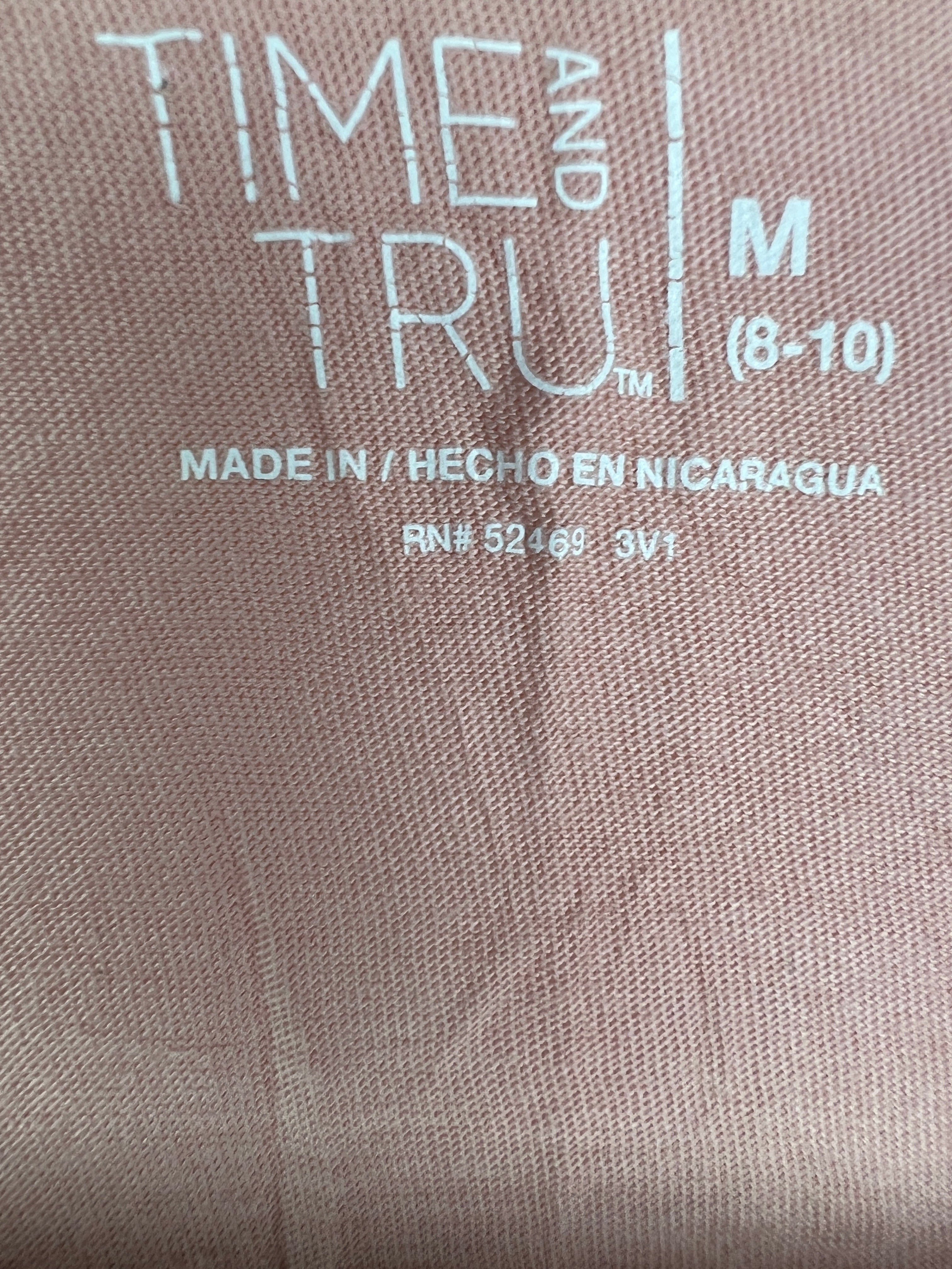 Time & Tru T-Shirt (Women) (Medium)