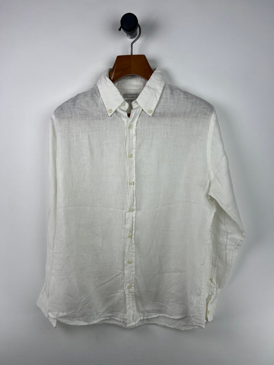 Mango Linen Shirt (Medium-Large)