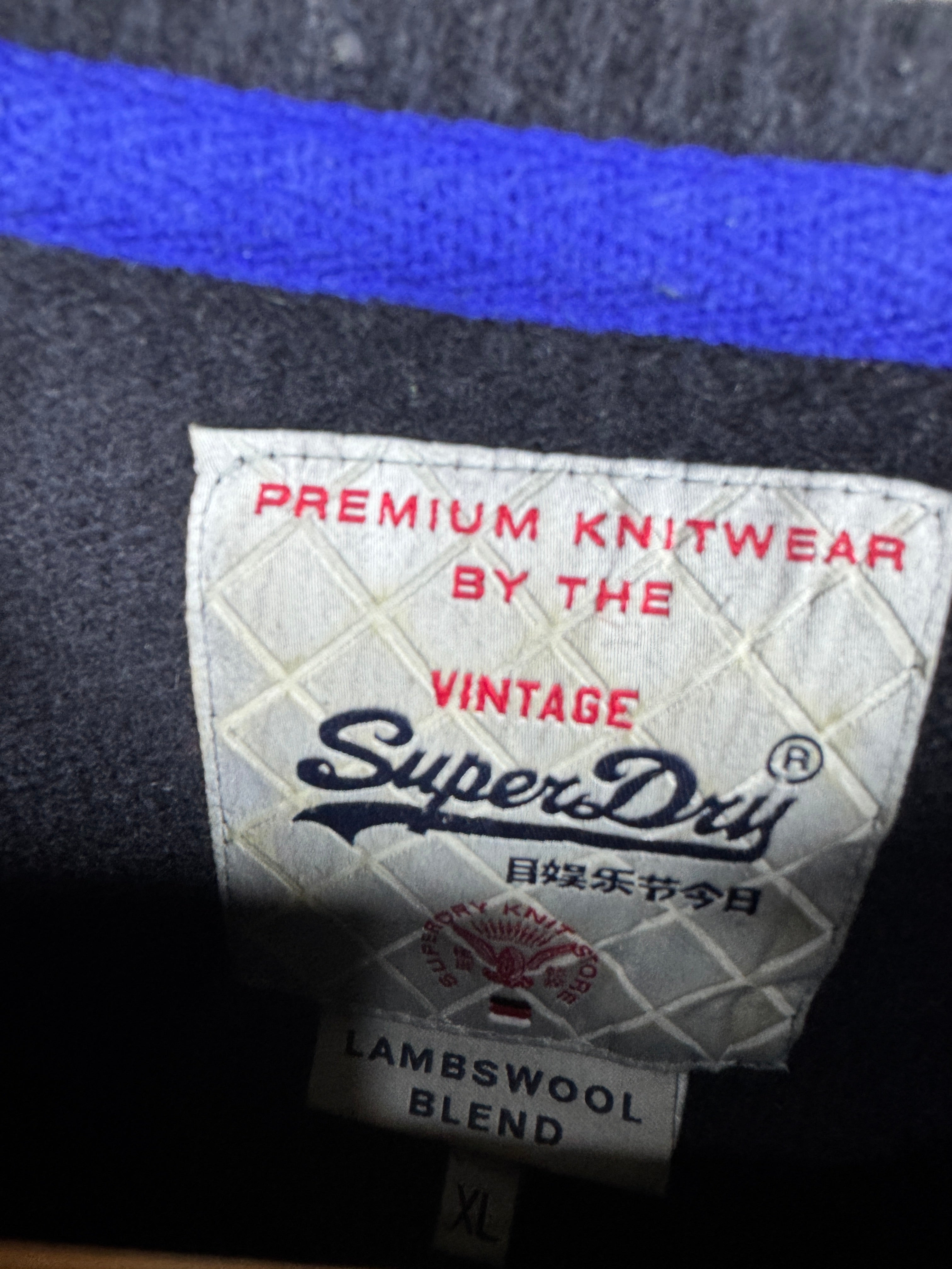 Super Dry Lambswool Sweater (X-Large)