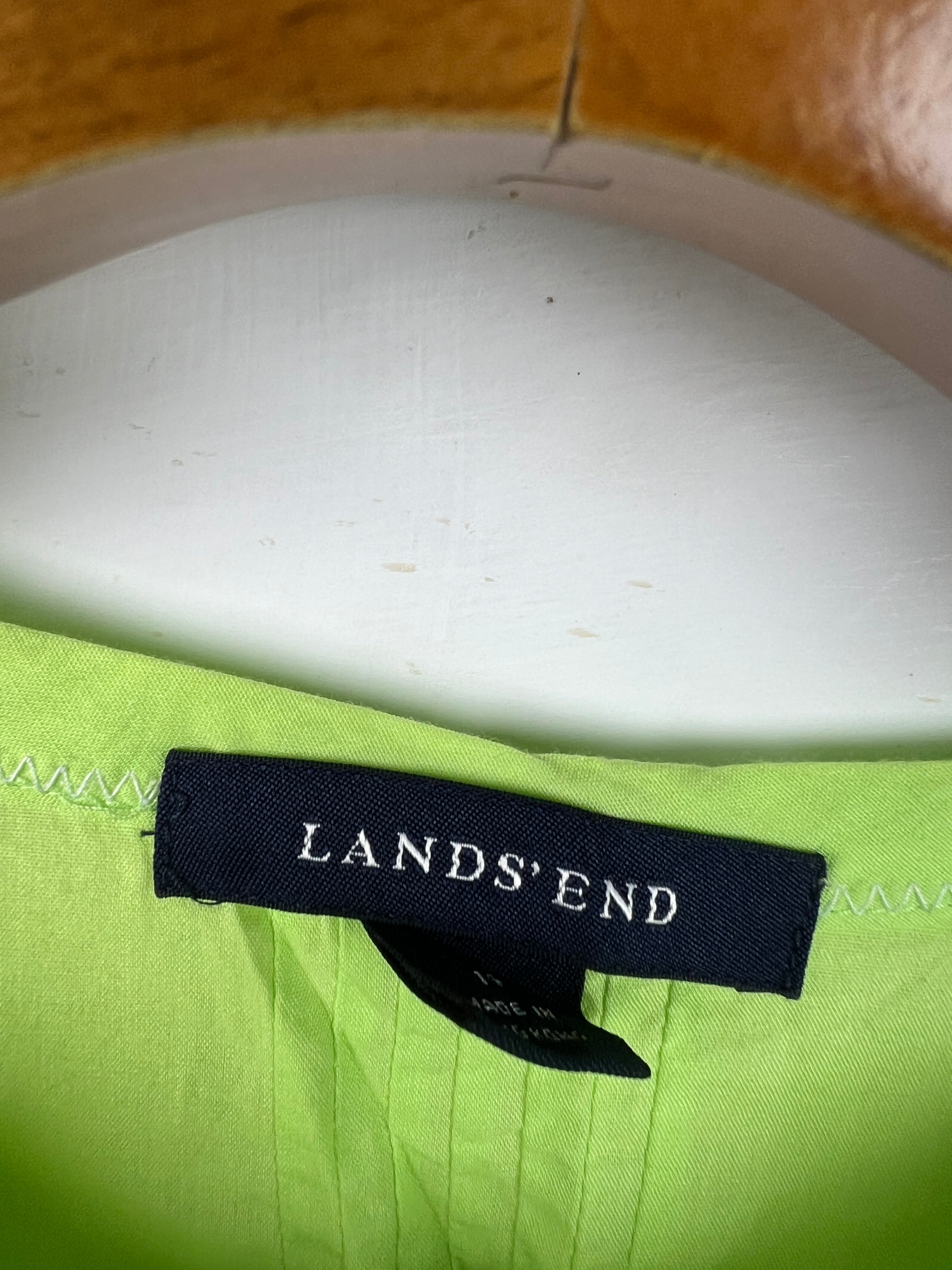 Lands End Blouse (Women) (Small-Medium)