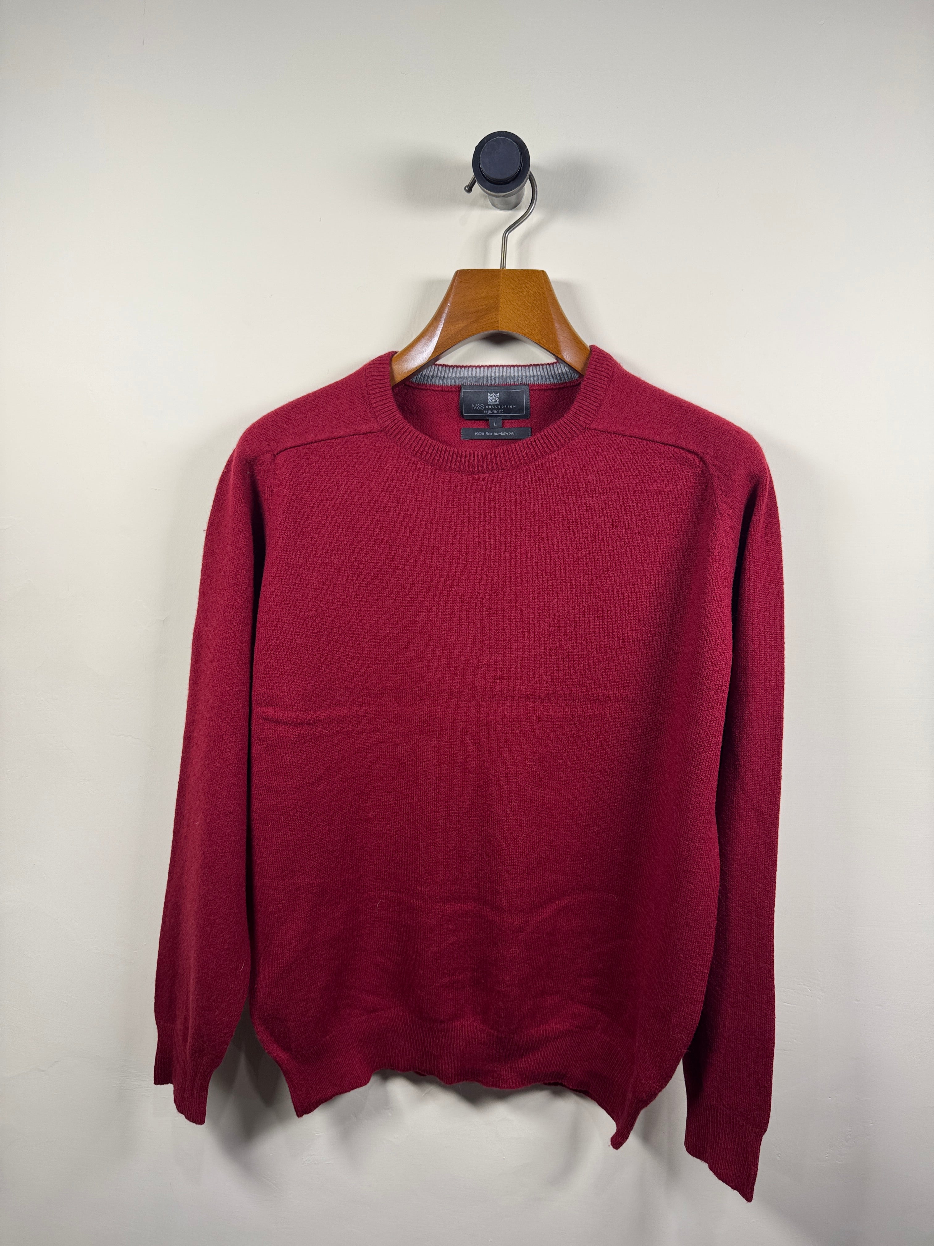 Marks & Spencer Lambswool Sweater (X-Large)