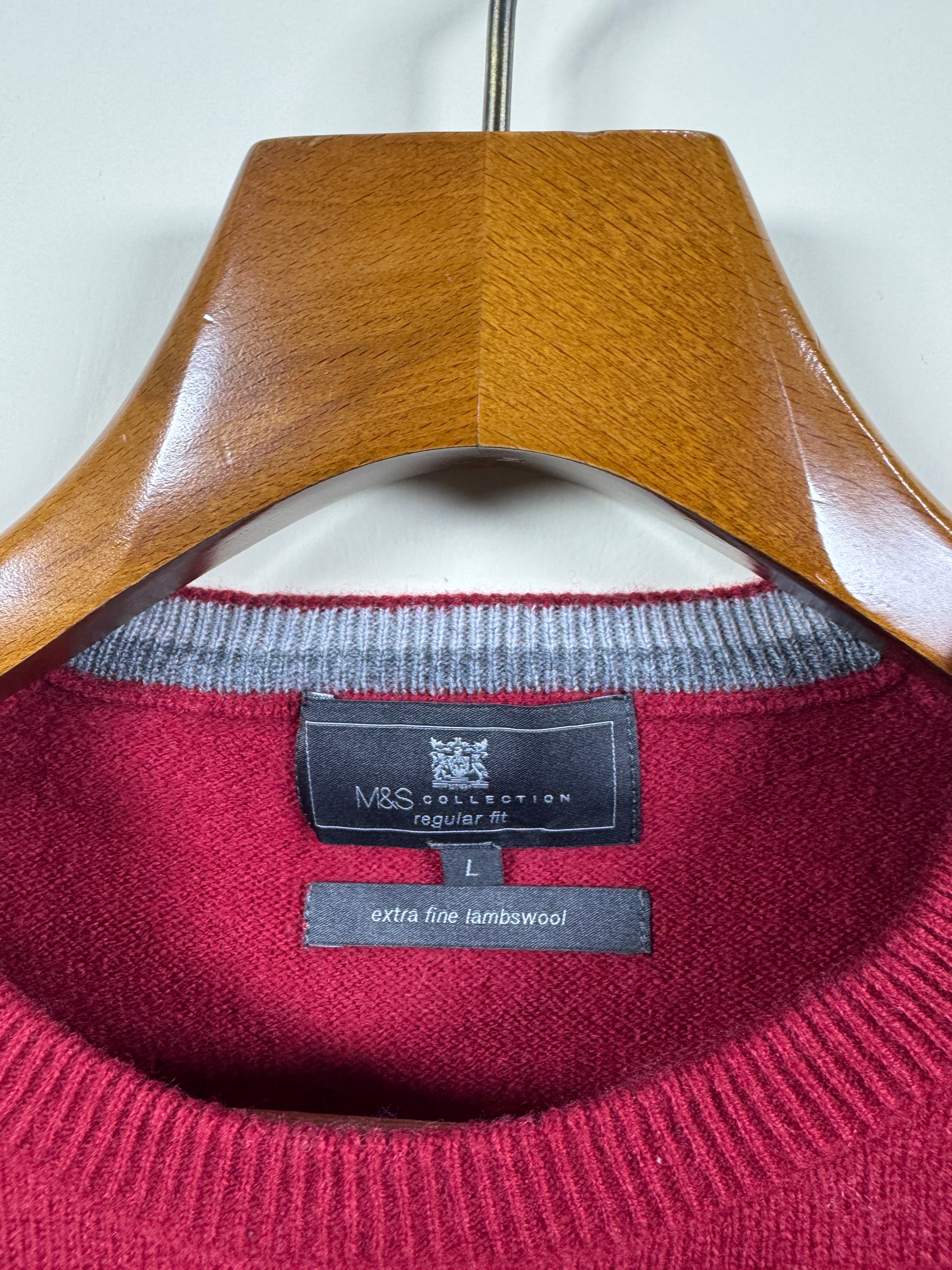 Marks & Spencer Lambswool Sweater (X-Large)