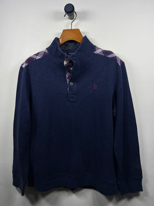 Hazzy Quarter Buttoned Sweater (Medium)