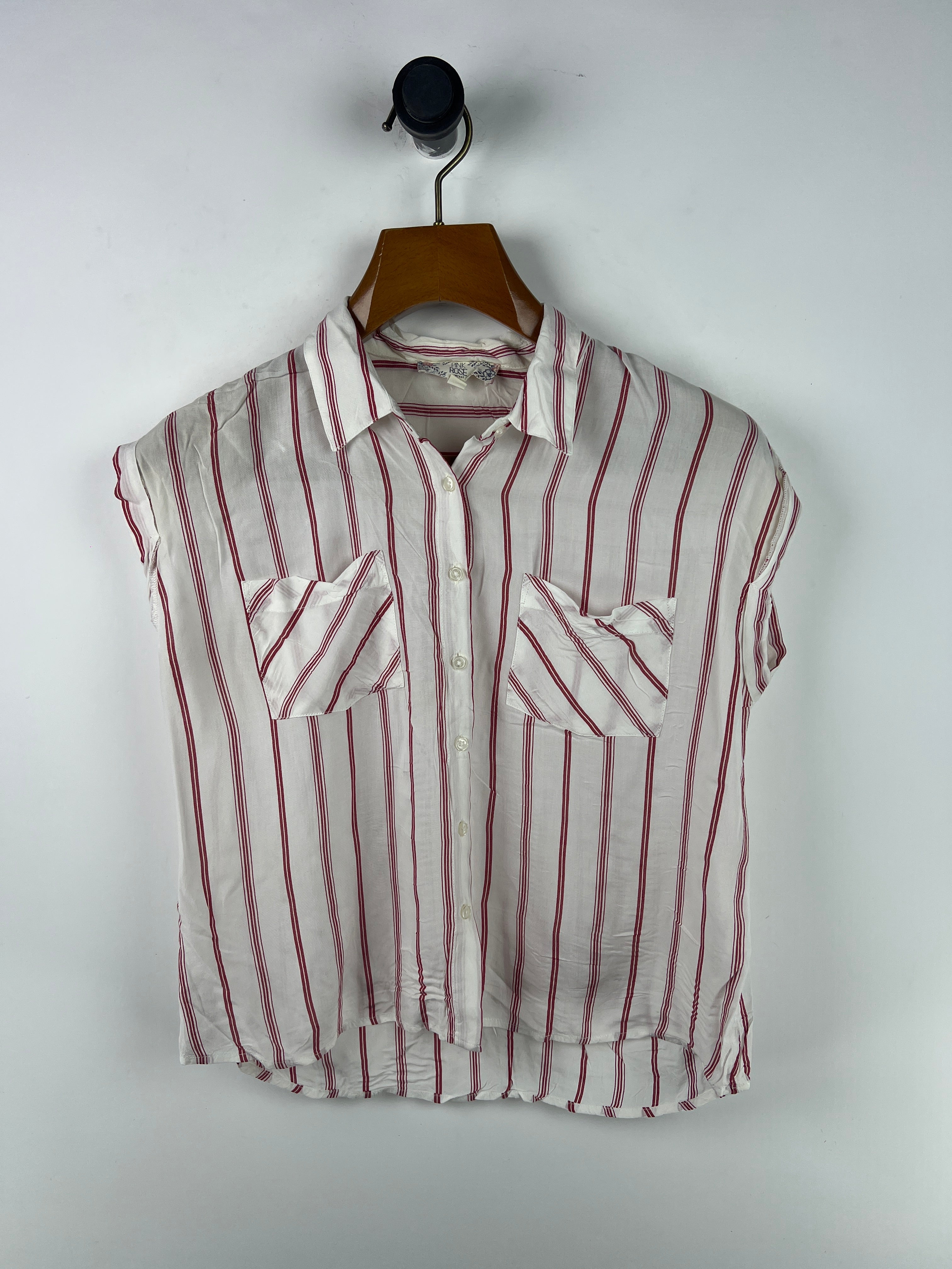 Pink Rose Blouse (Women) (Medium-Large)