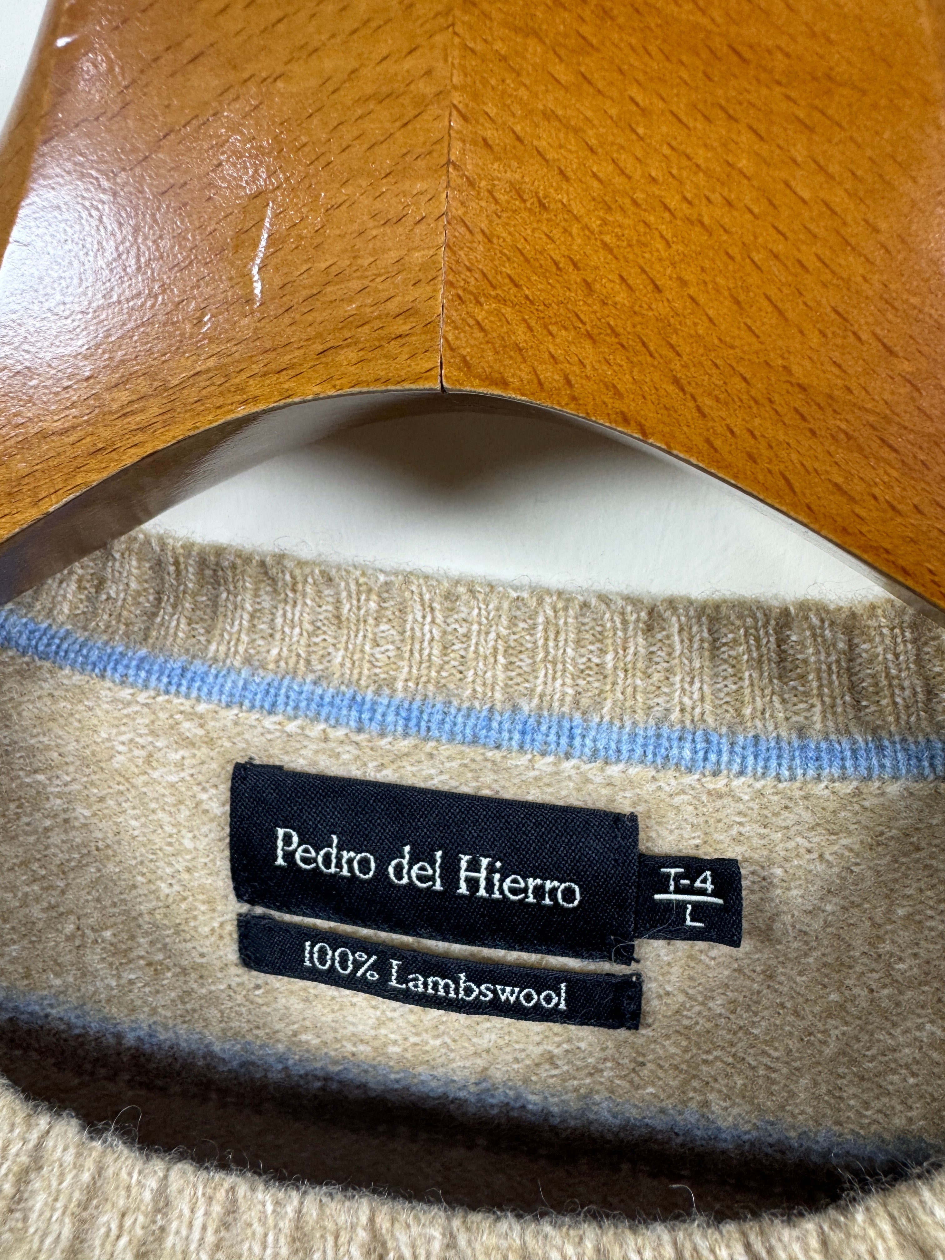 Pedro Del Hierro Lambswool Sweater (Small)