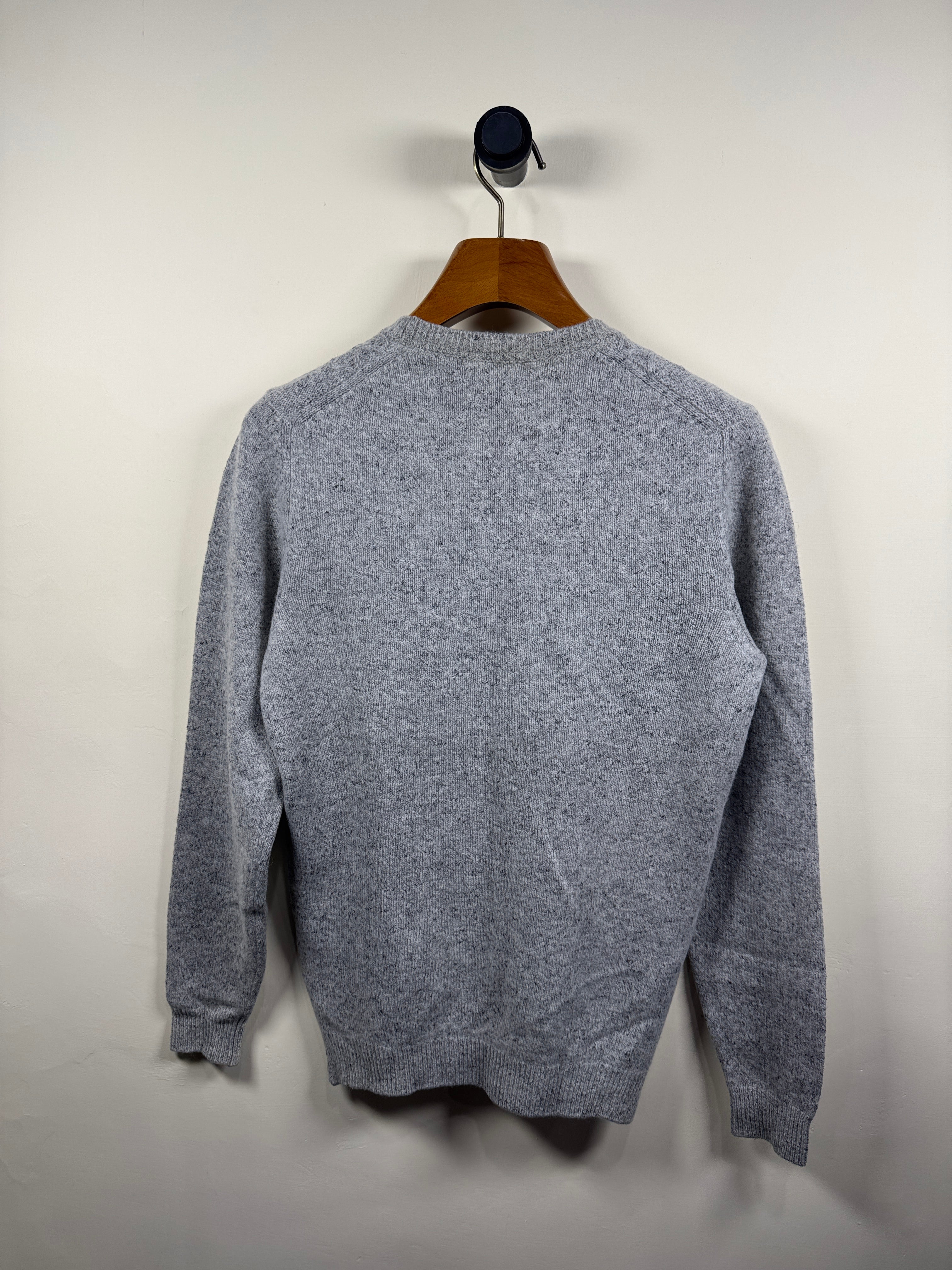 Massimo Dutti Italian Yarn Cable Knitted Sweater (Medium-Large)