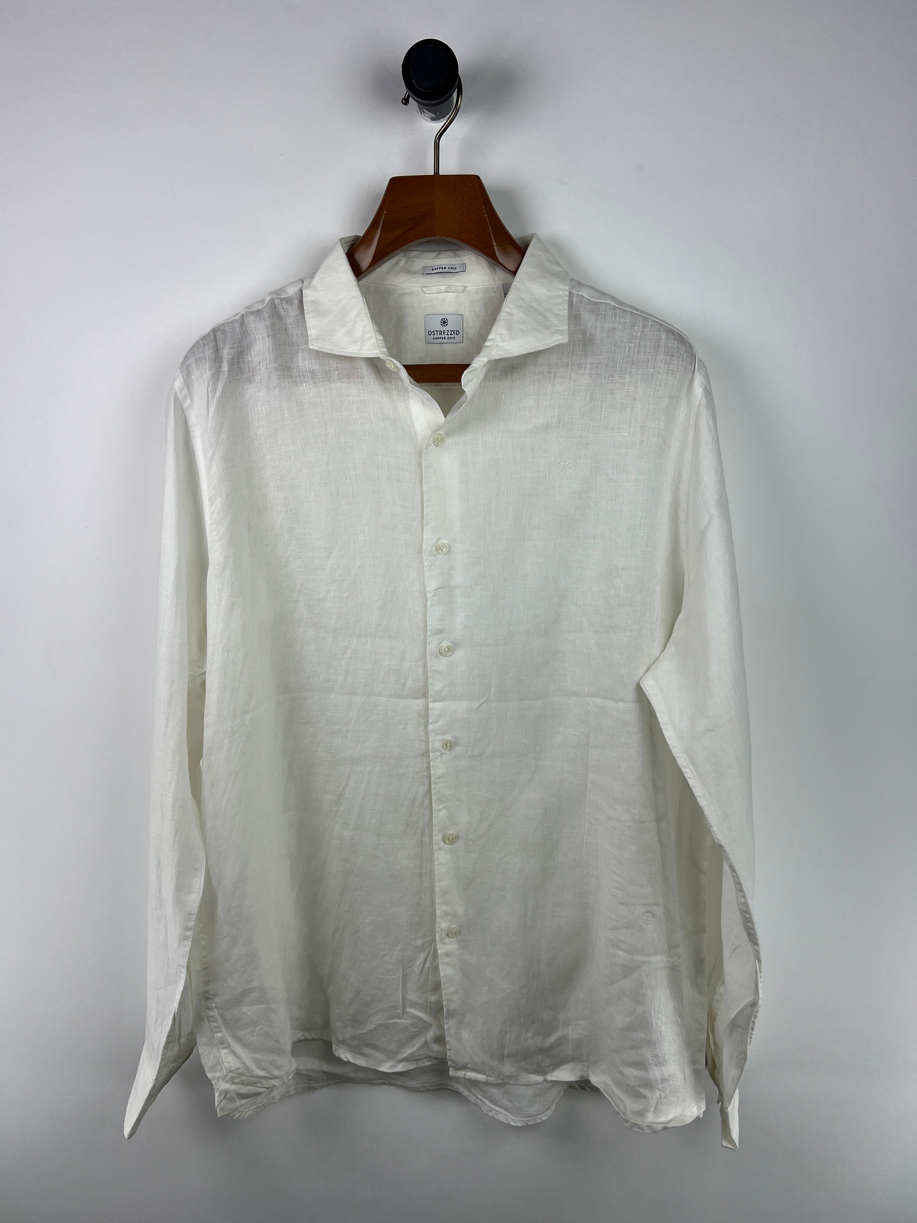 D Strezzed Linen Shirt (X-Large)