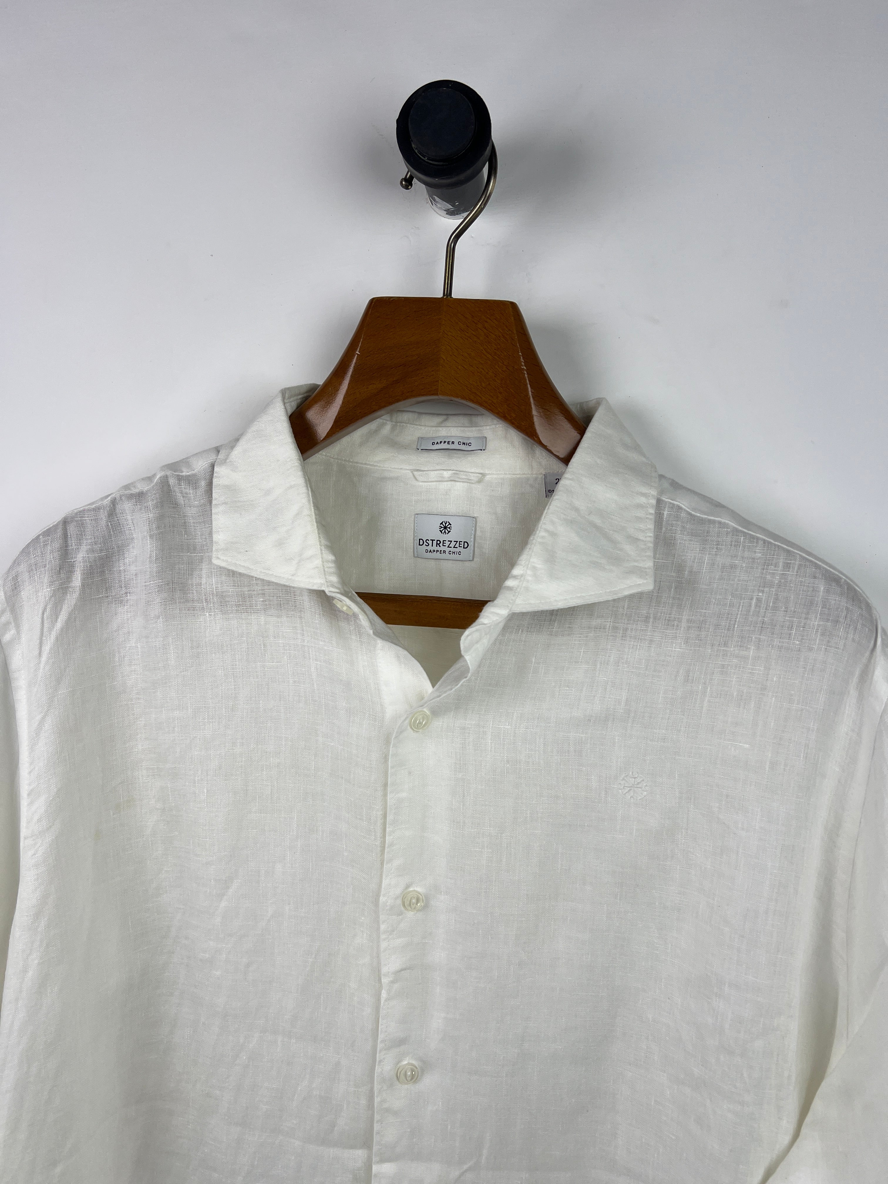 D Strezzed Linen Shirt (X-Large)