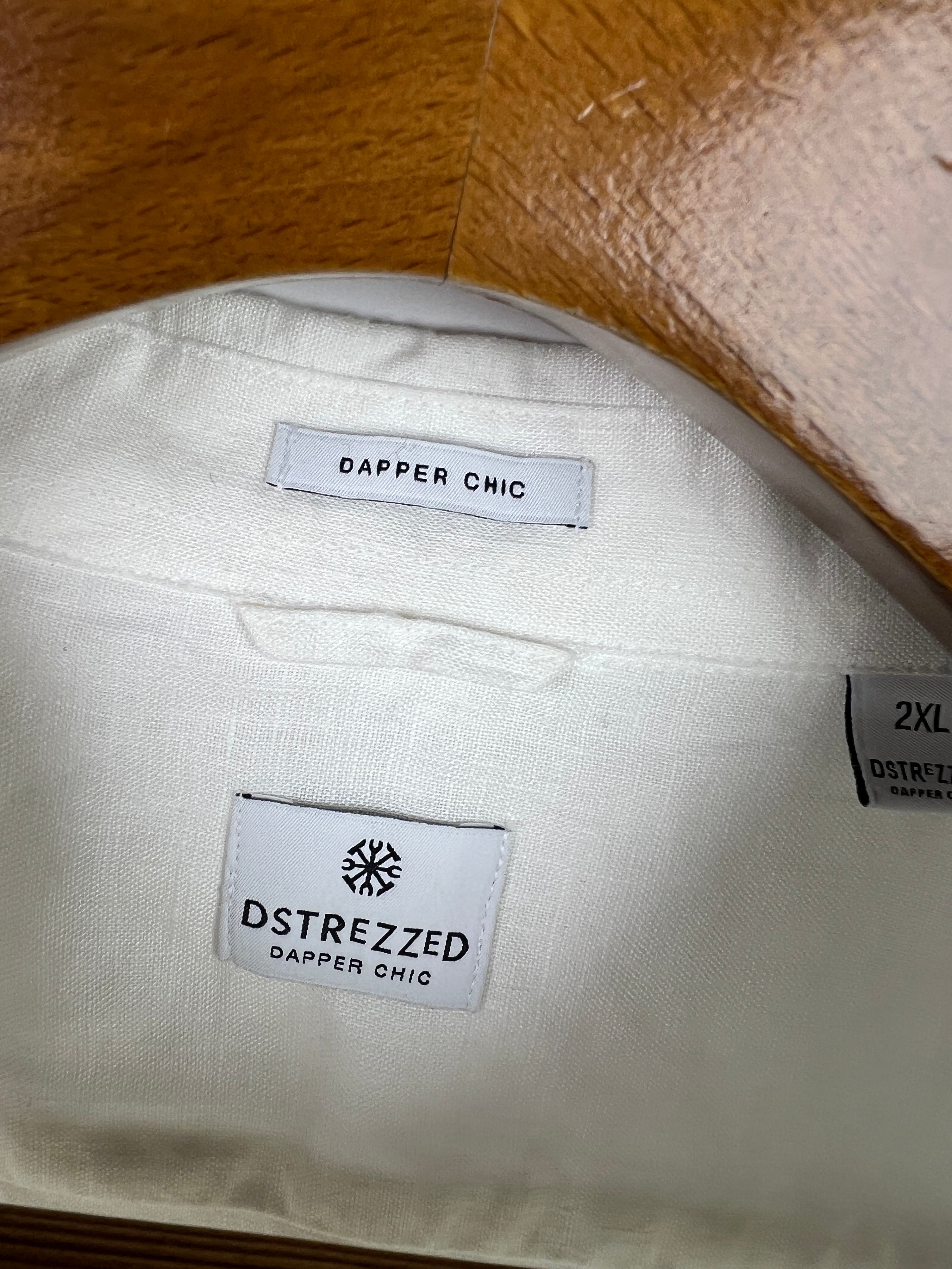 D Strezzed Linen Shirt (X-Large)