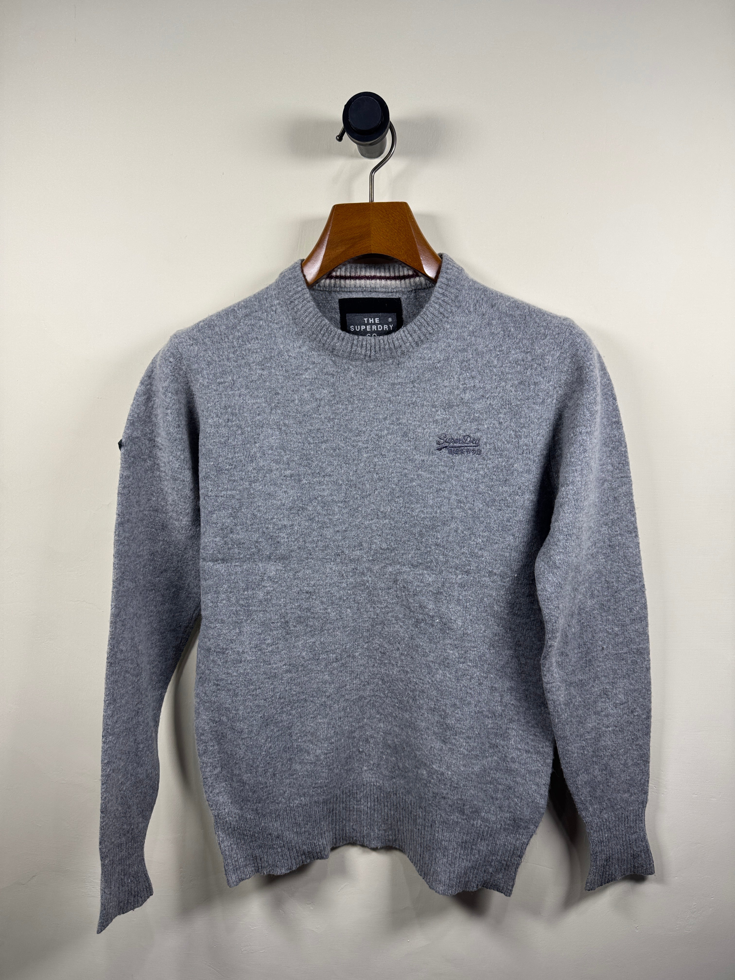 Super Dry Lambswool Sweater (Small-Medium)