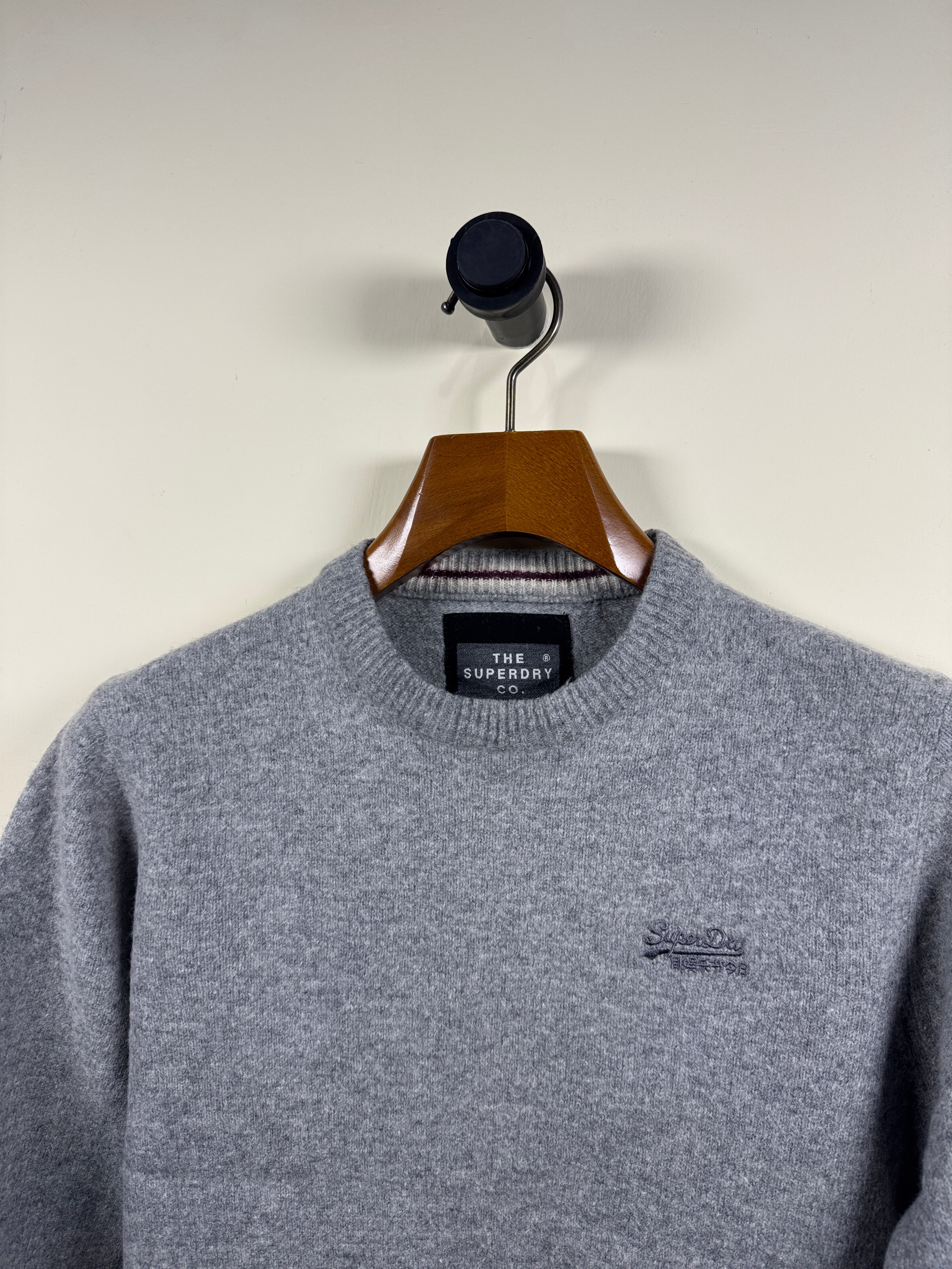 Super Dry Lambswool Sweater (Small-Medium)