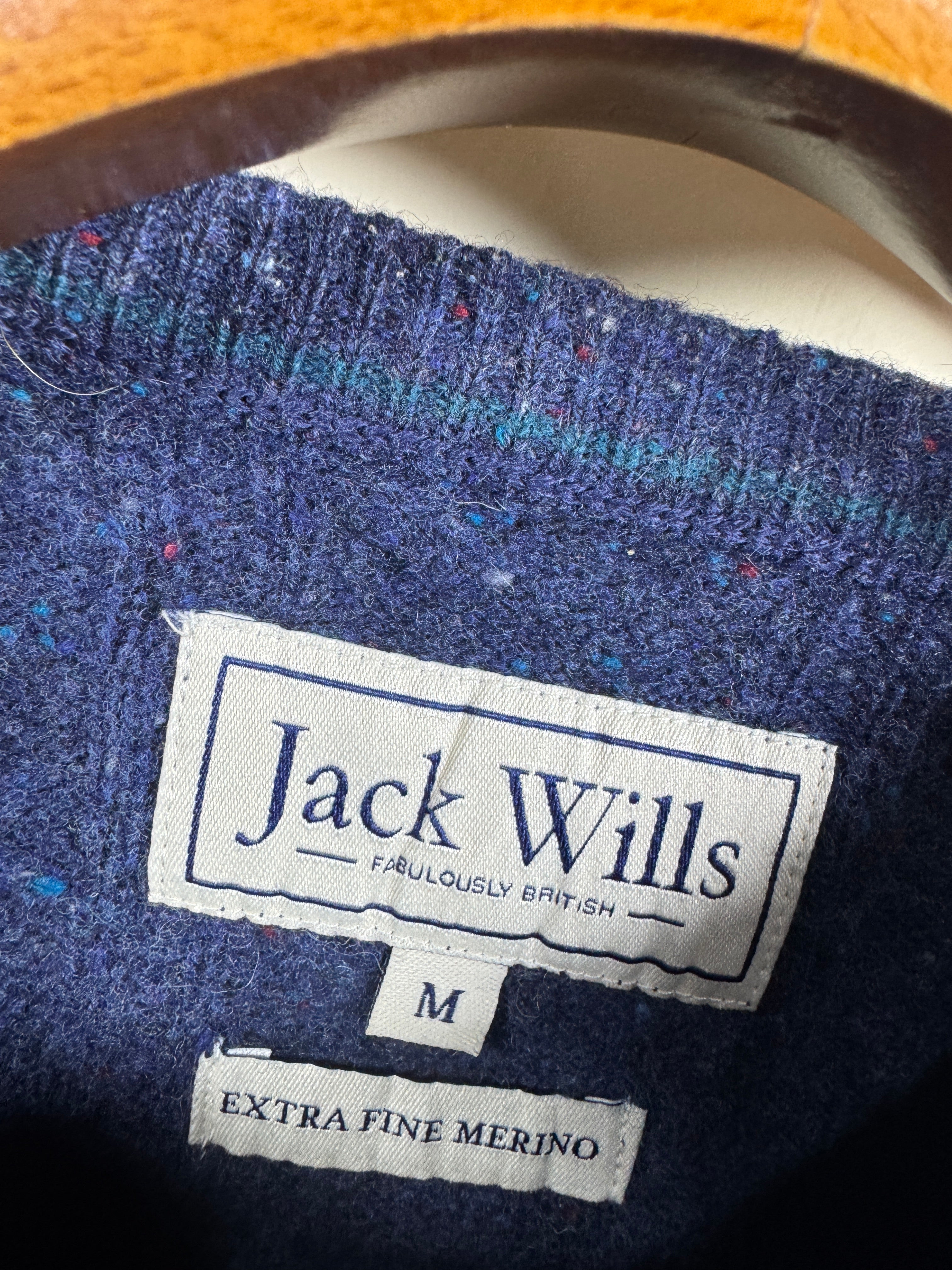 Jack Wills Merino Cable Knitted Sweater (Medium)
