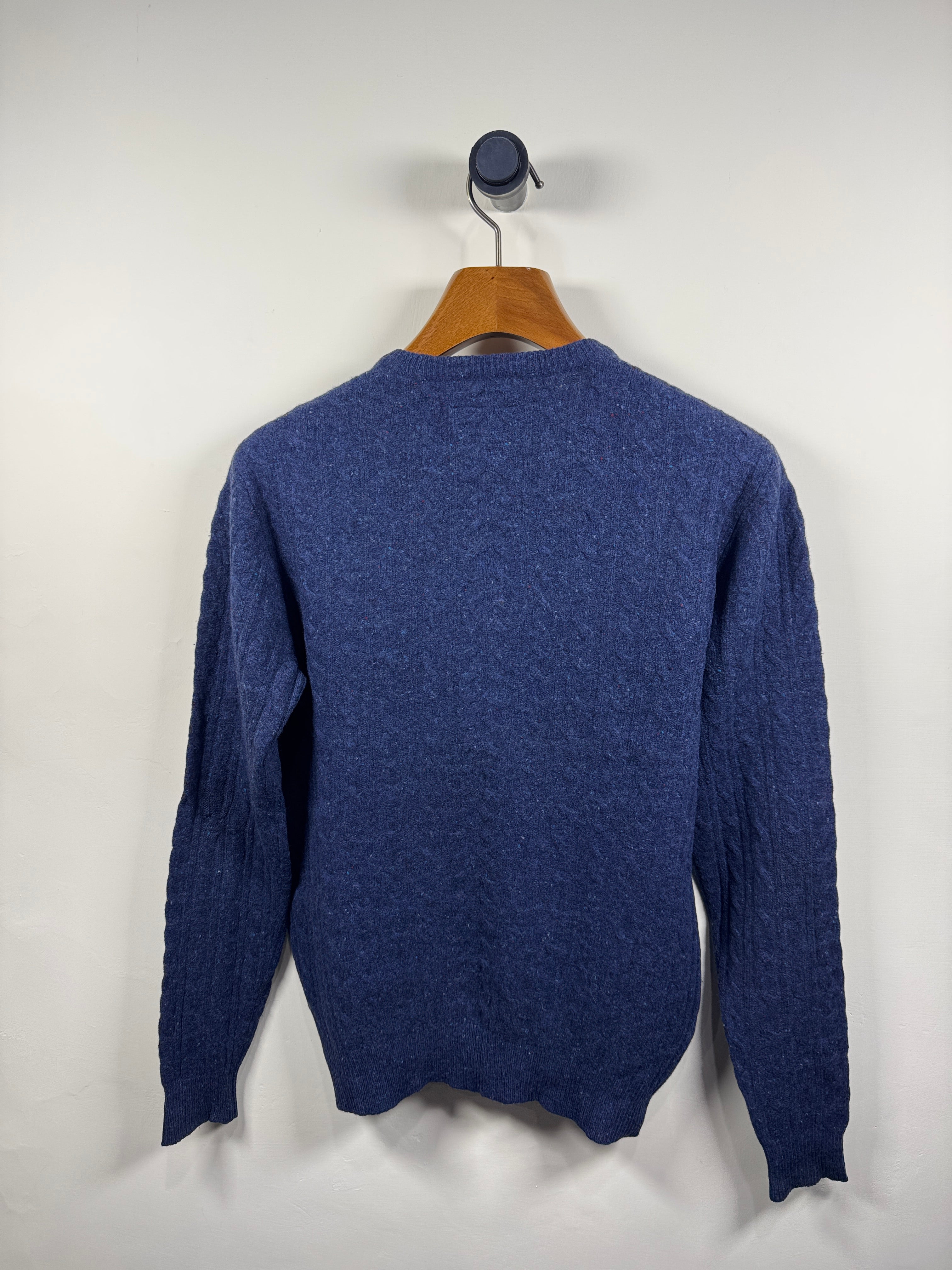 Jack Wills Merino Cable Knitted Sweater (Medium)