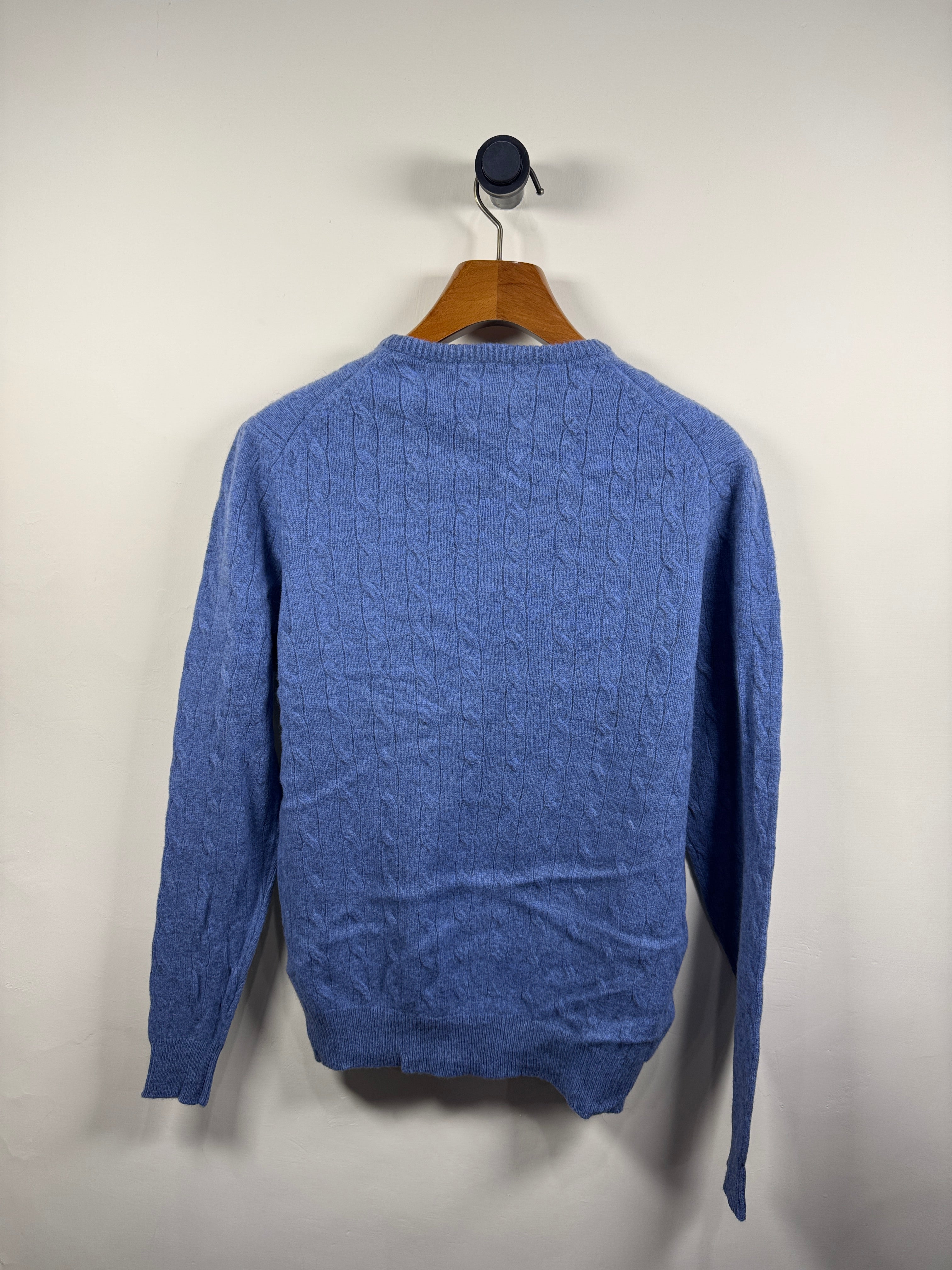 Marks & Spencer Merino Yak Cable Knitted Sweater (Medium-Large)