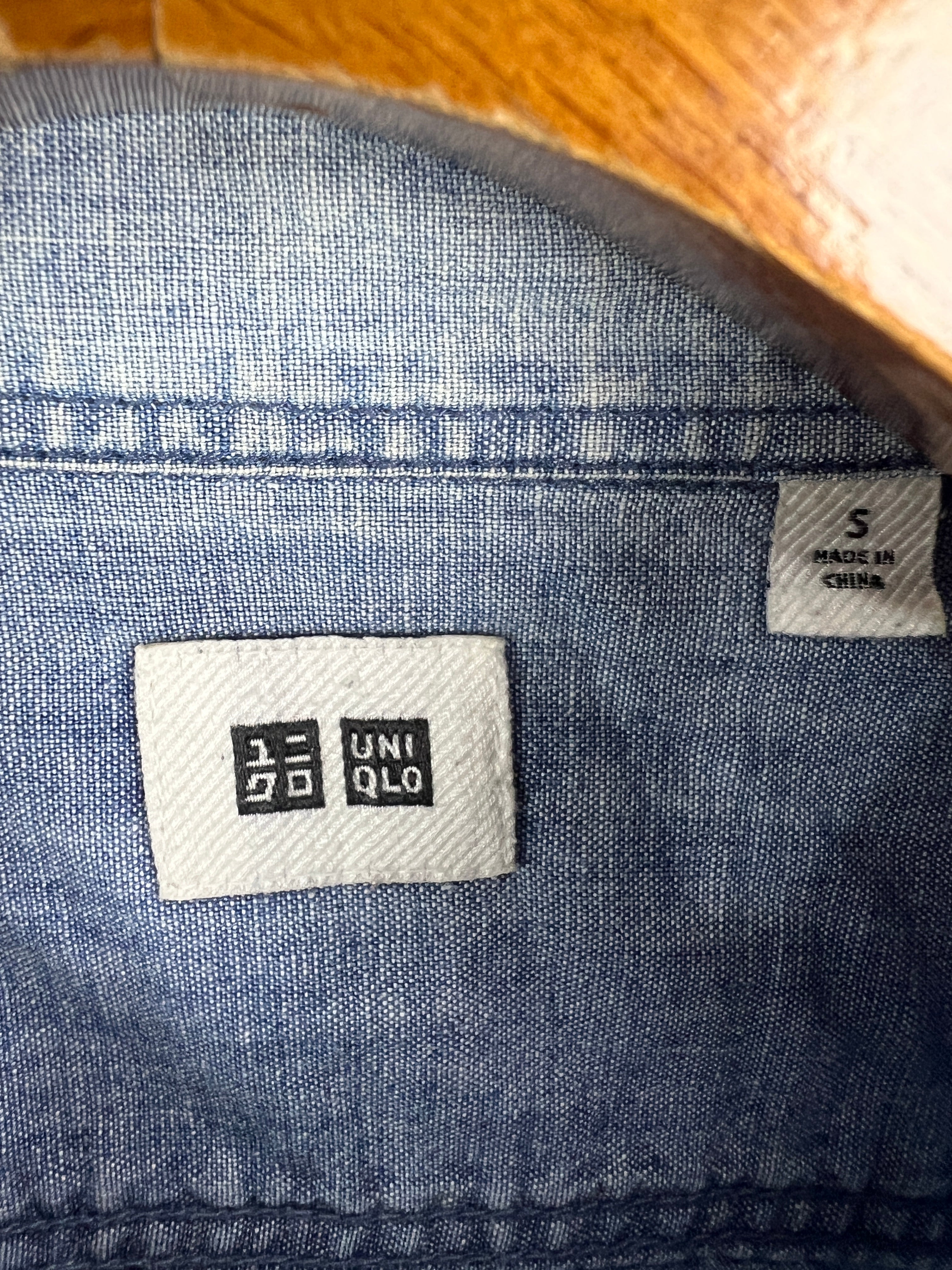 Uniqlo Denim Shirt (X-Small)