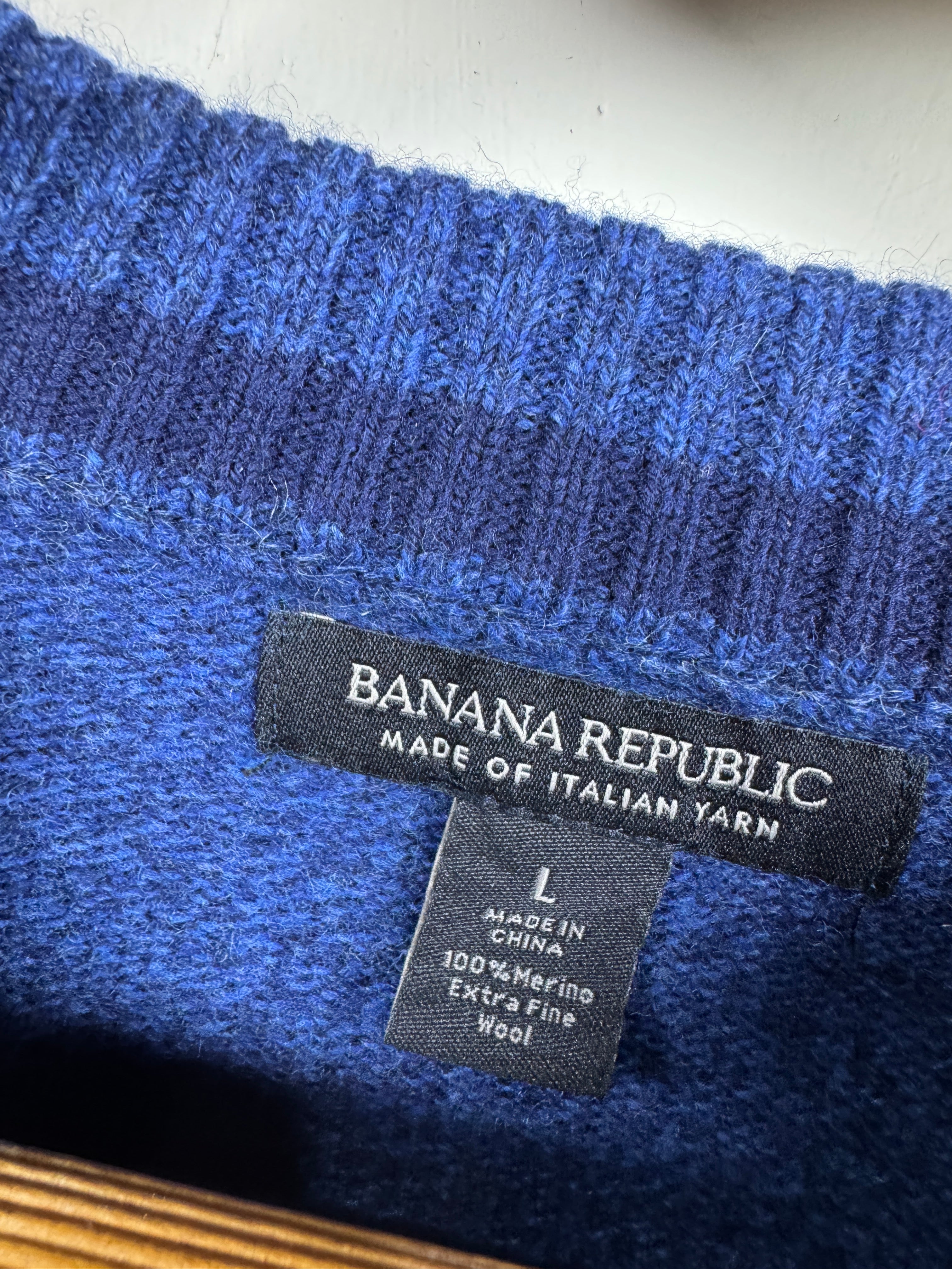 Banana Republic Italian Yarn Sweater (X-Large)