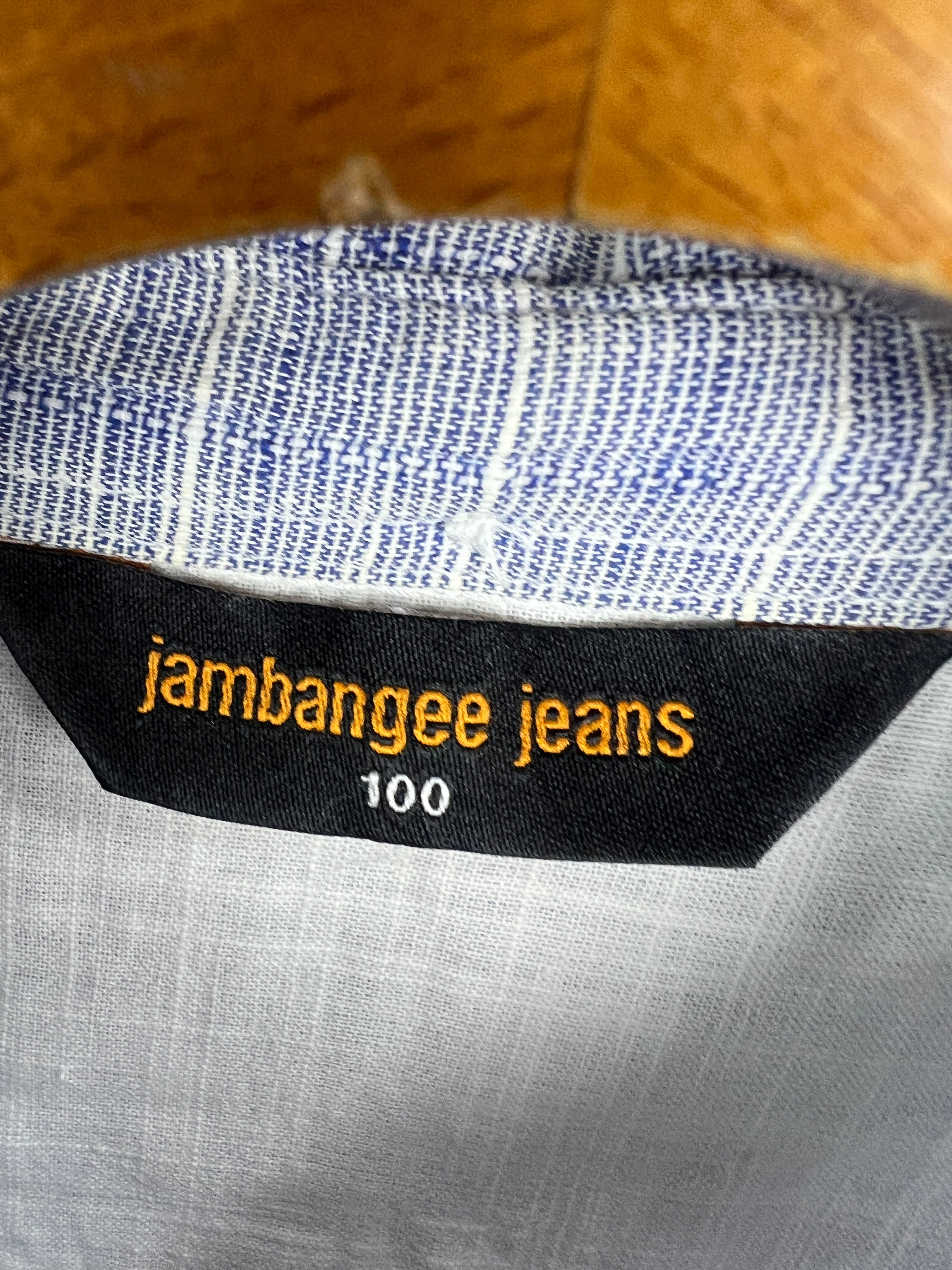 Jambangee Linen Shirt (Medium)
