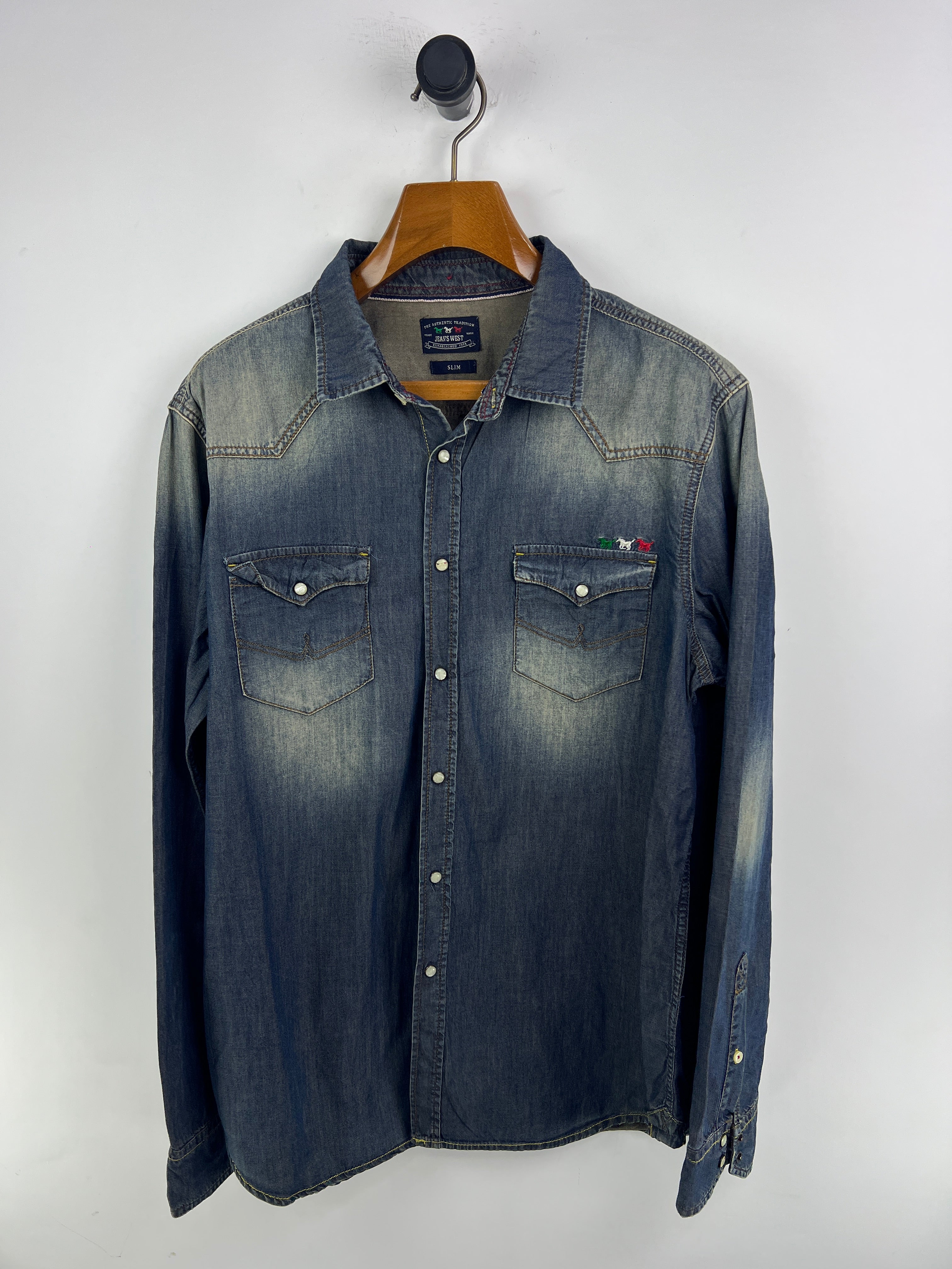Jeans West Denim Shirt (X-Large)