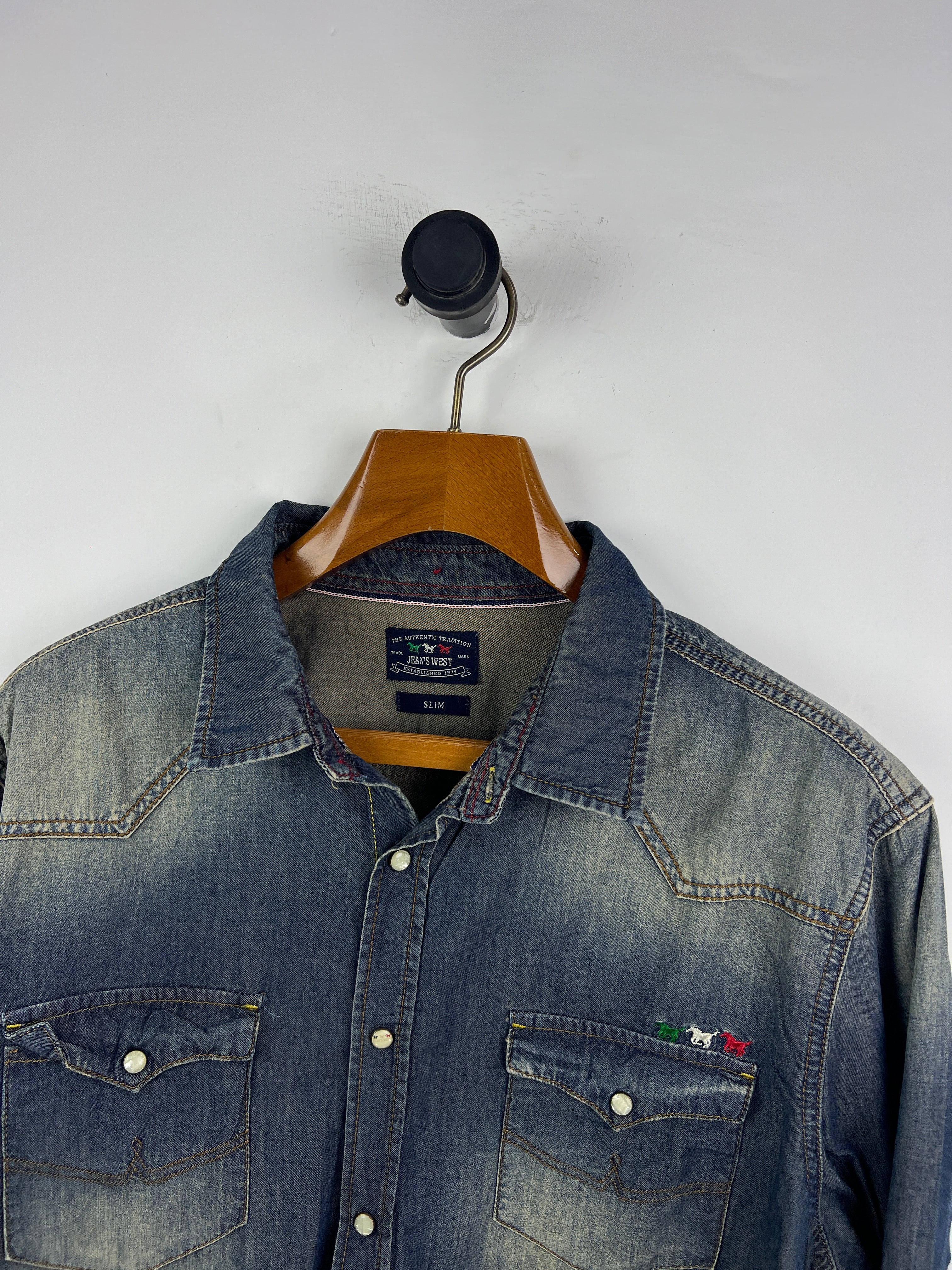 Jeans West Denim Shirt (X-Large)