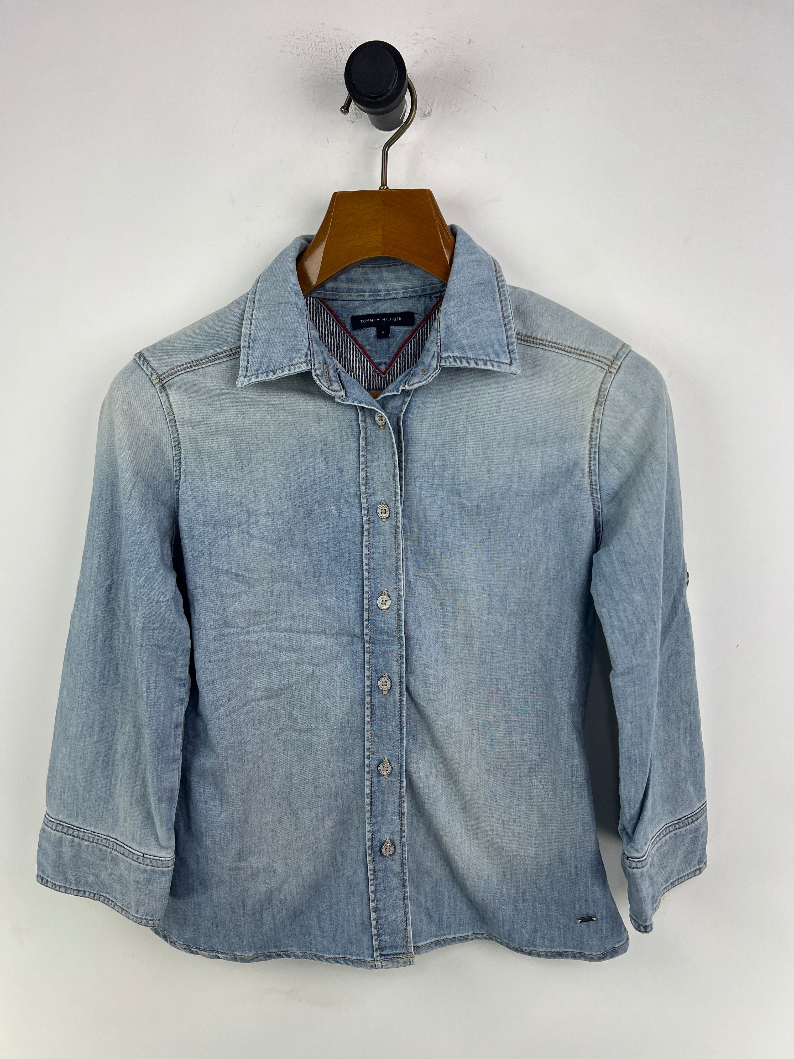 Tommy Hilfiger Denim Shirt (Women) (X-Small/Small)