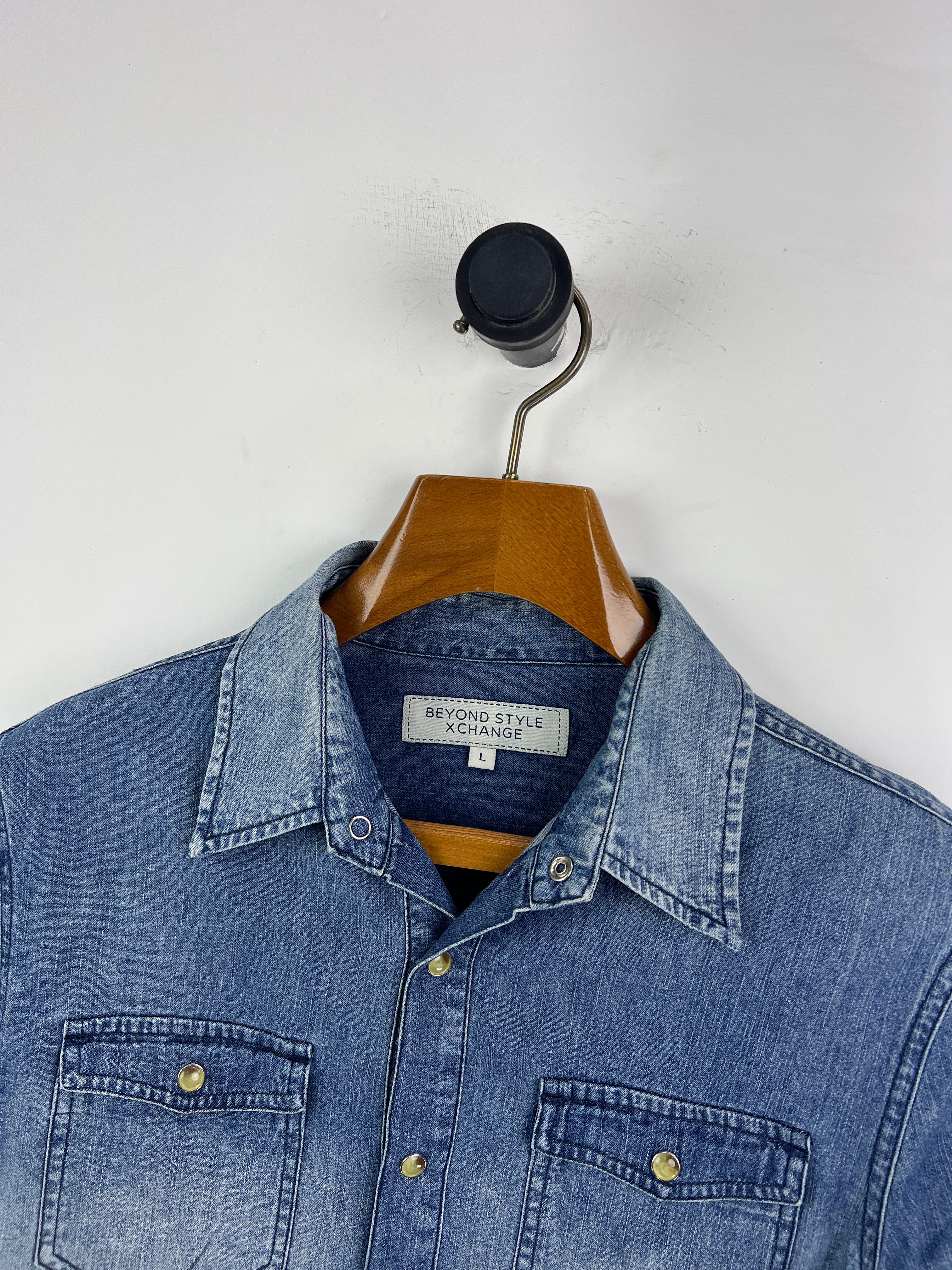 Beyond Style Denim Shirt (Small-Medium)