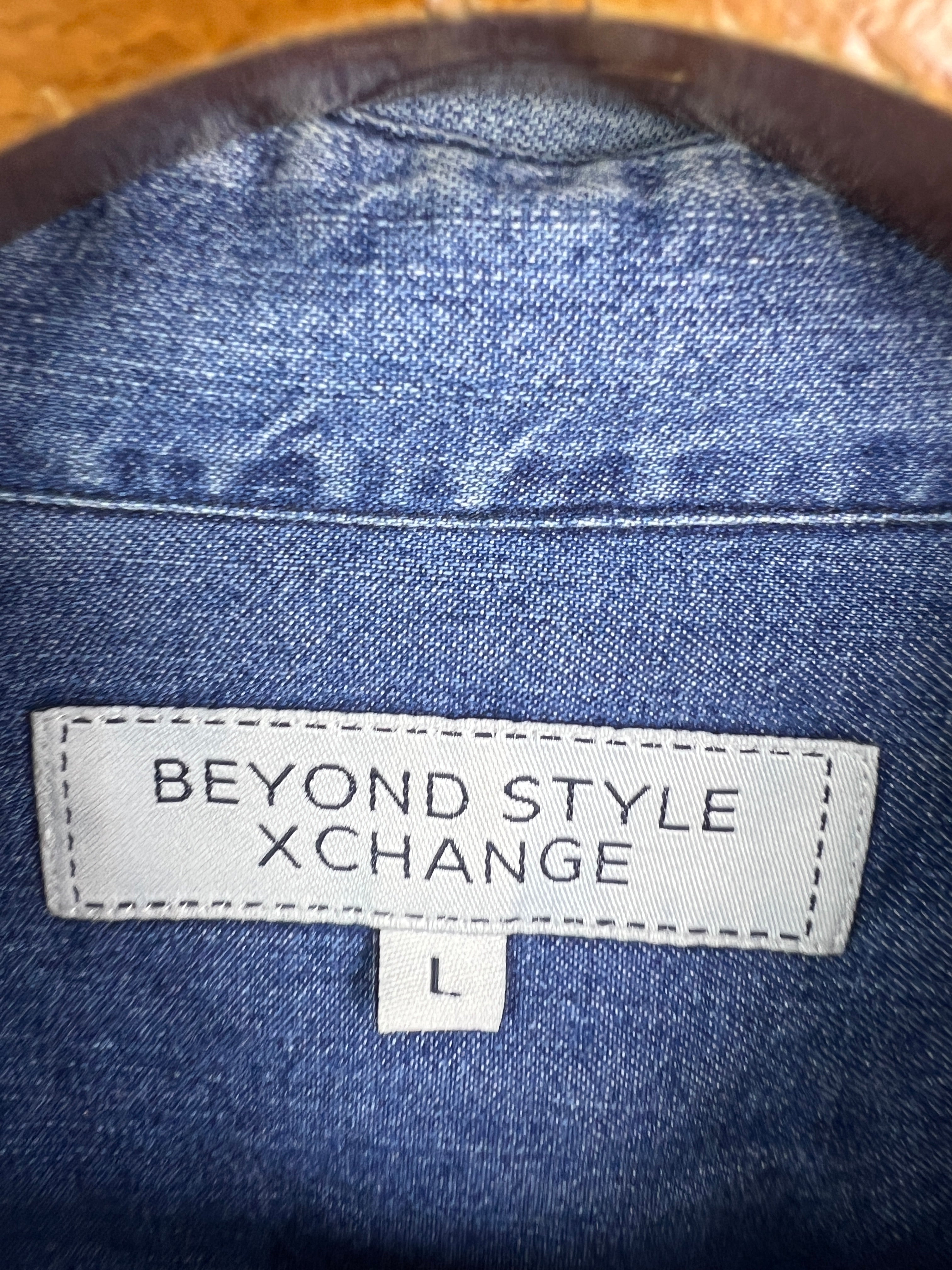 Beyond Style Denim Shirt (Small-Medium)