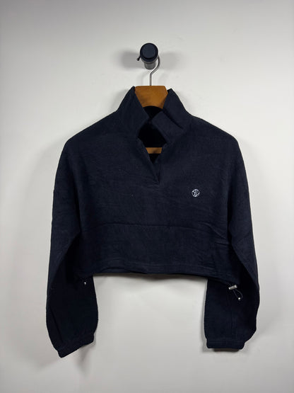 Avoir Crop Fleece Top (Women) (Medium)