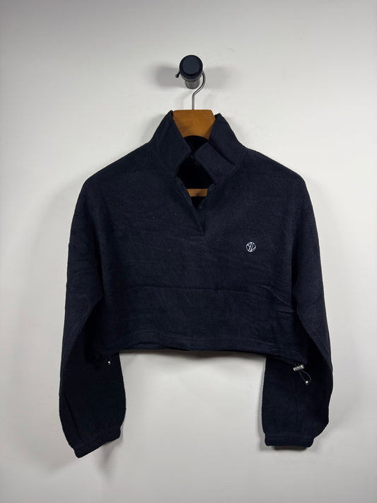 Avoir Crop Fleece Top (Women) (Medium)