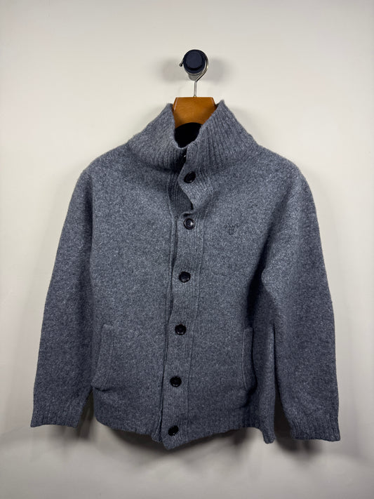 Gant Lambswool Buttoned Sweater (Small)