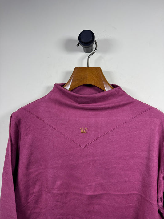 Mockneck Fleece Sweater (Women) (Medium-Large)