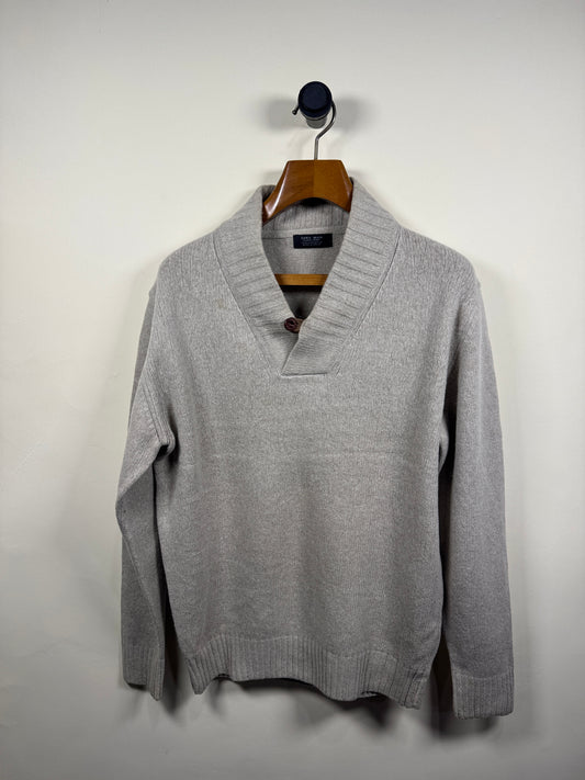 Zara Quarter Buttoned Sweater (X-Large)