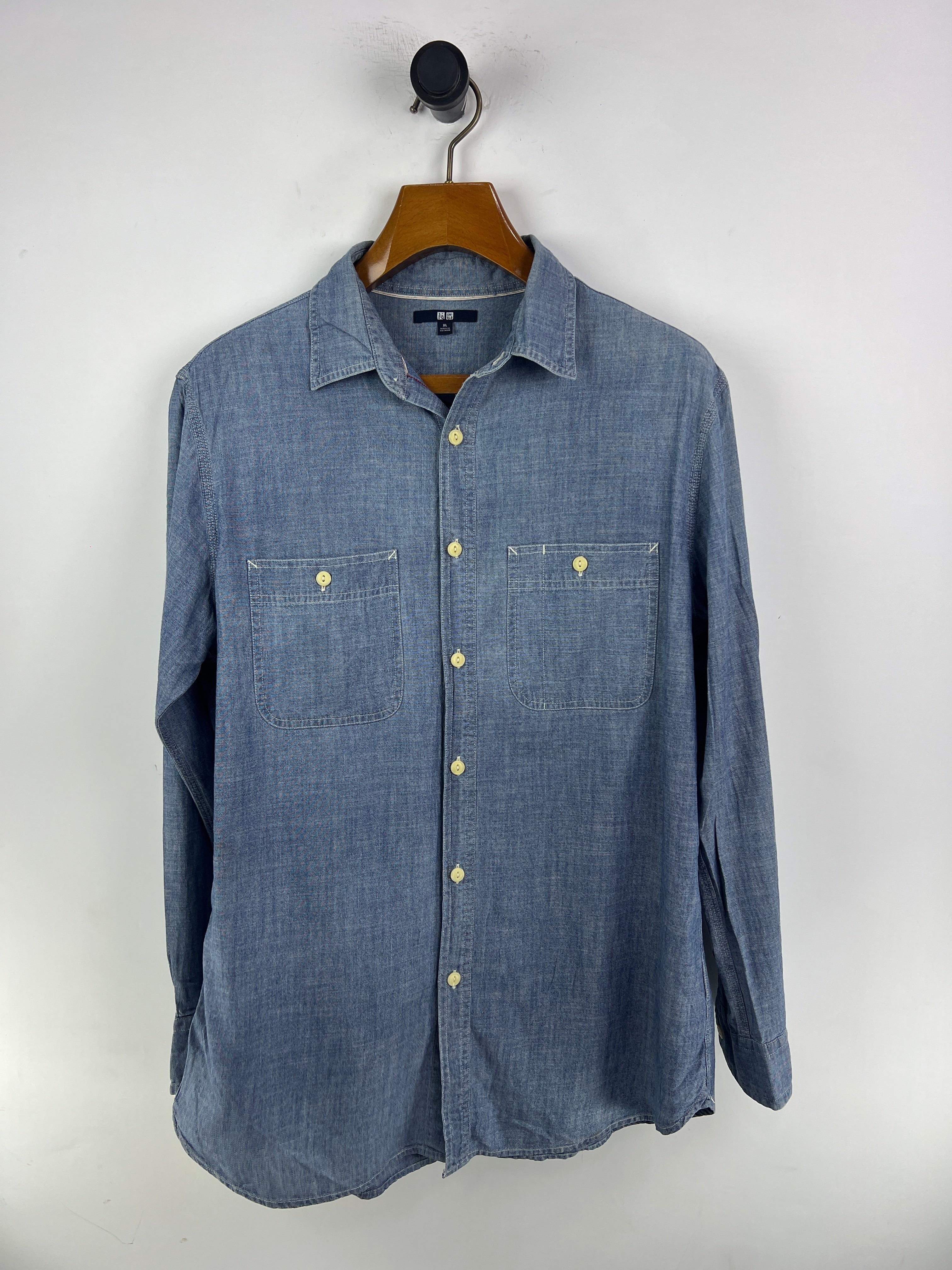 Uniqlo Denim Shirt (Medium-Large)