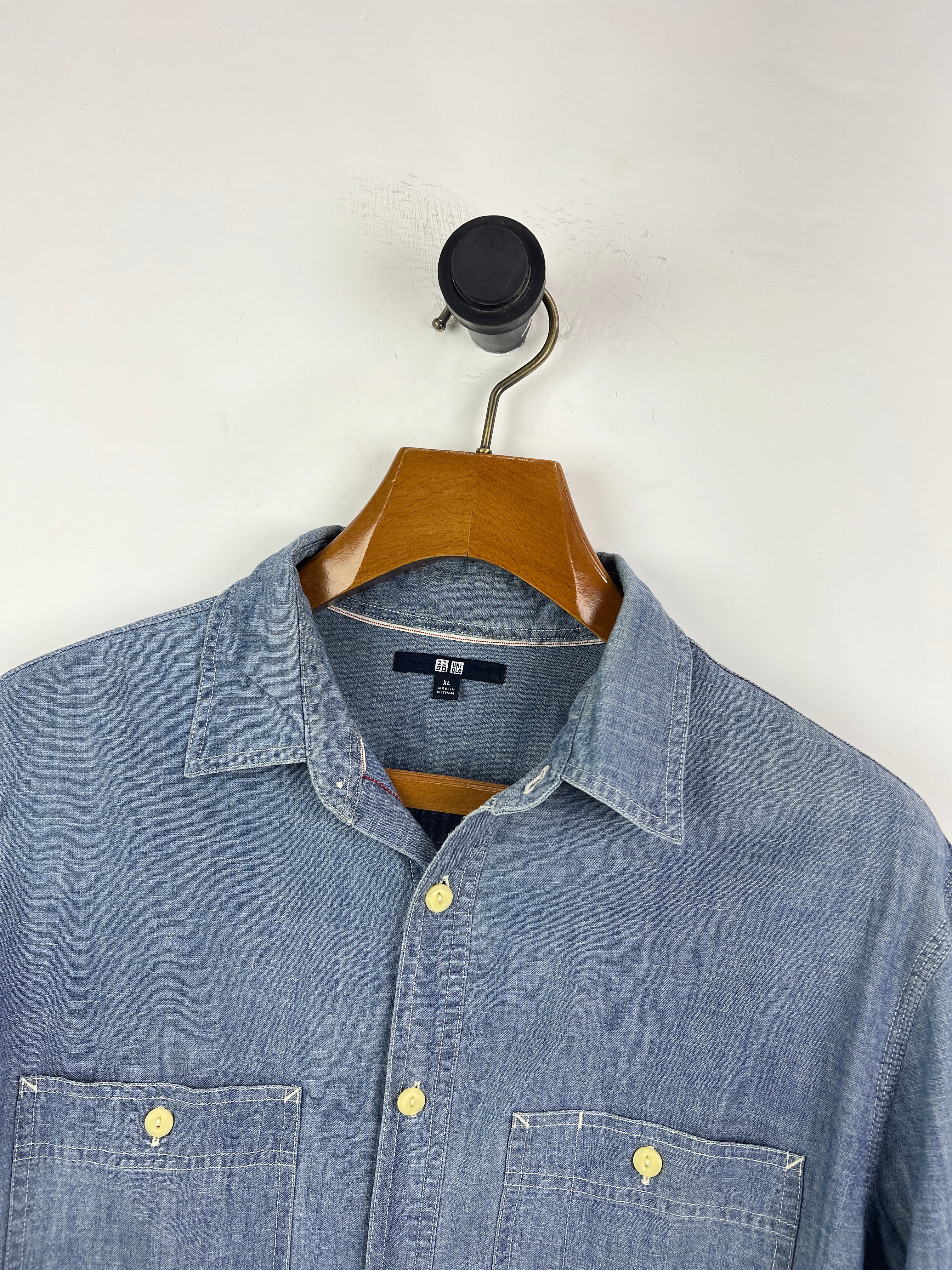 Uniqlo Denim Shirt (Medium-Large)