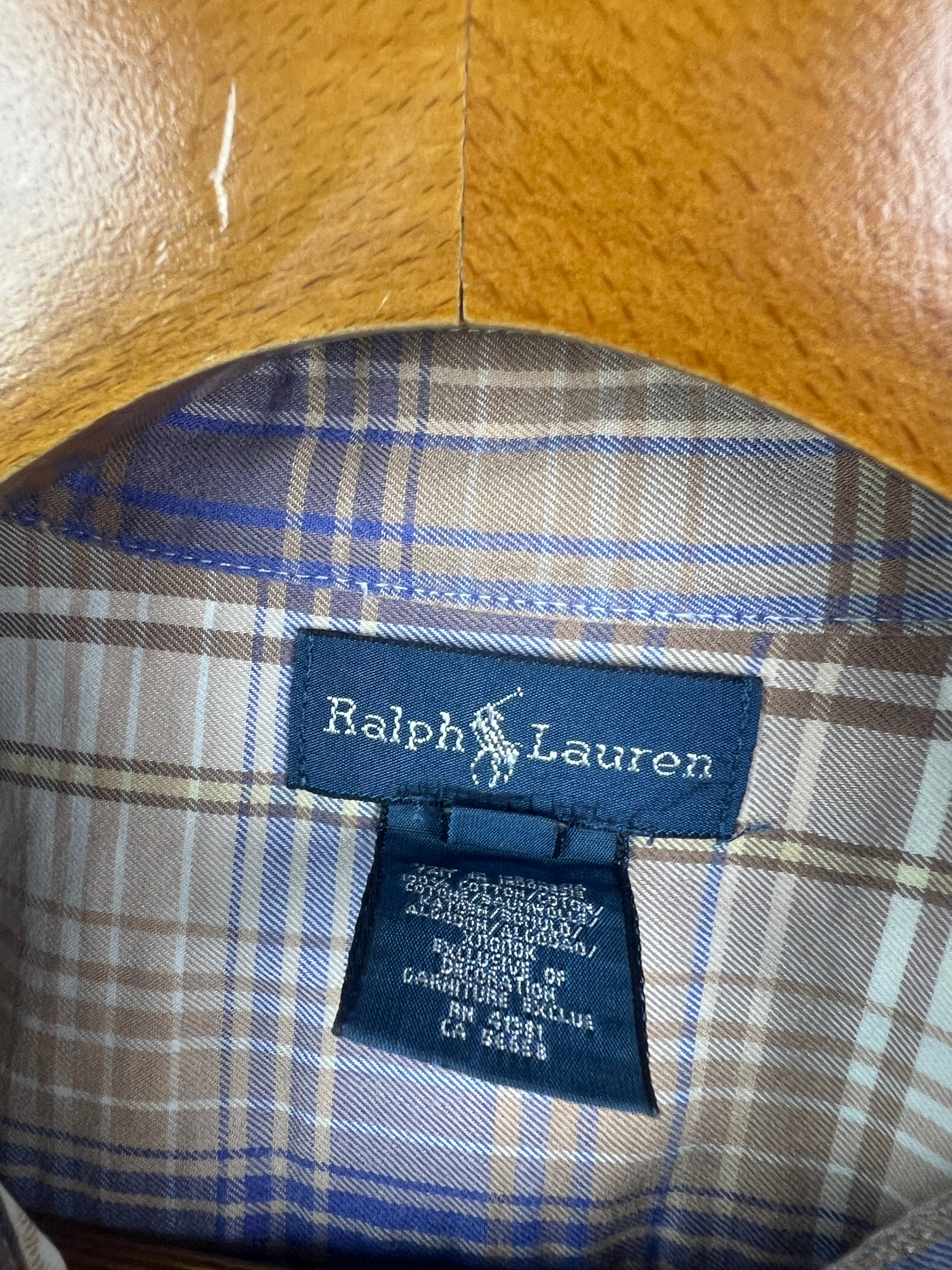 Ralph Lauren Shirt (Small-Medium)